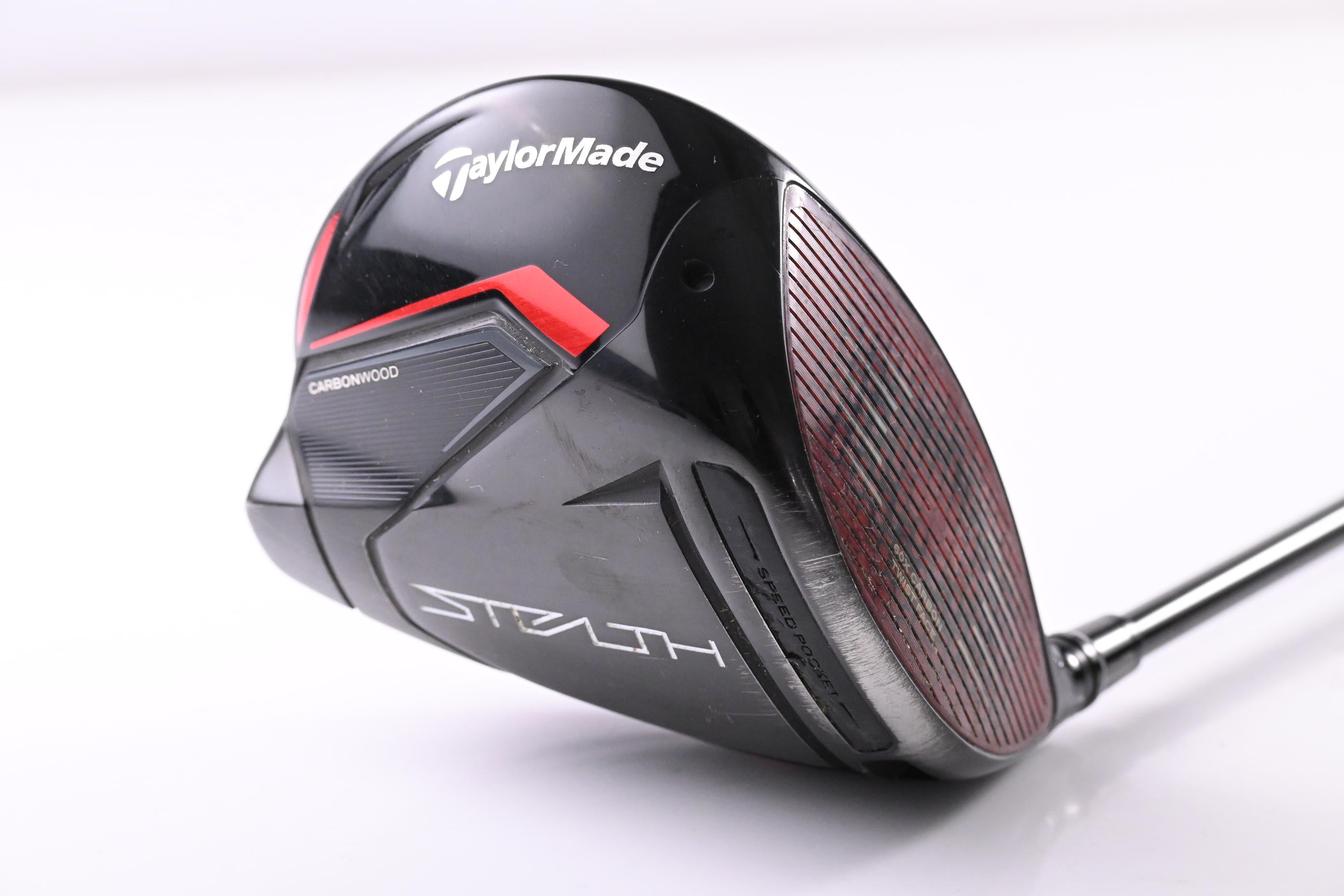 Taylormade Stealth Driver / 10.5 Degree / Stiff Flex HZRDUS Smoke RDX Red 60