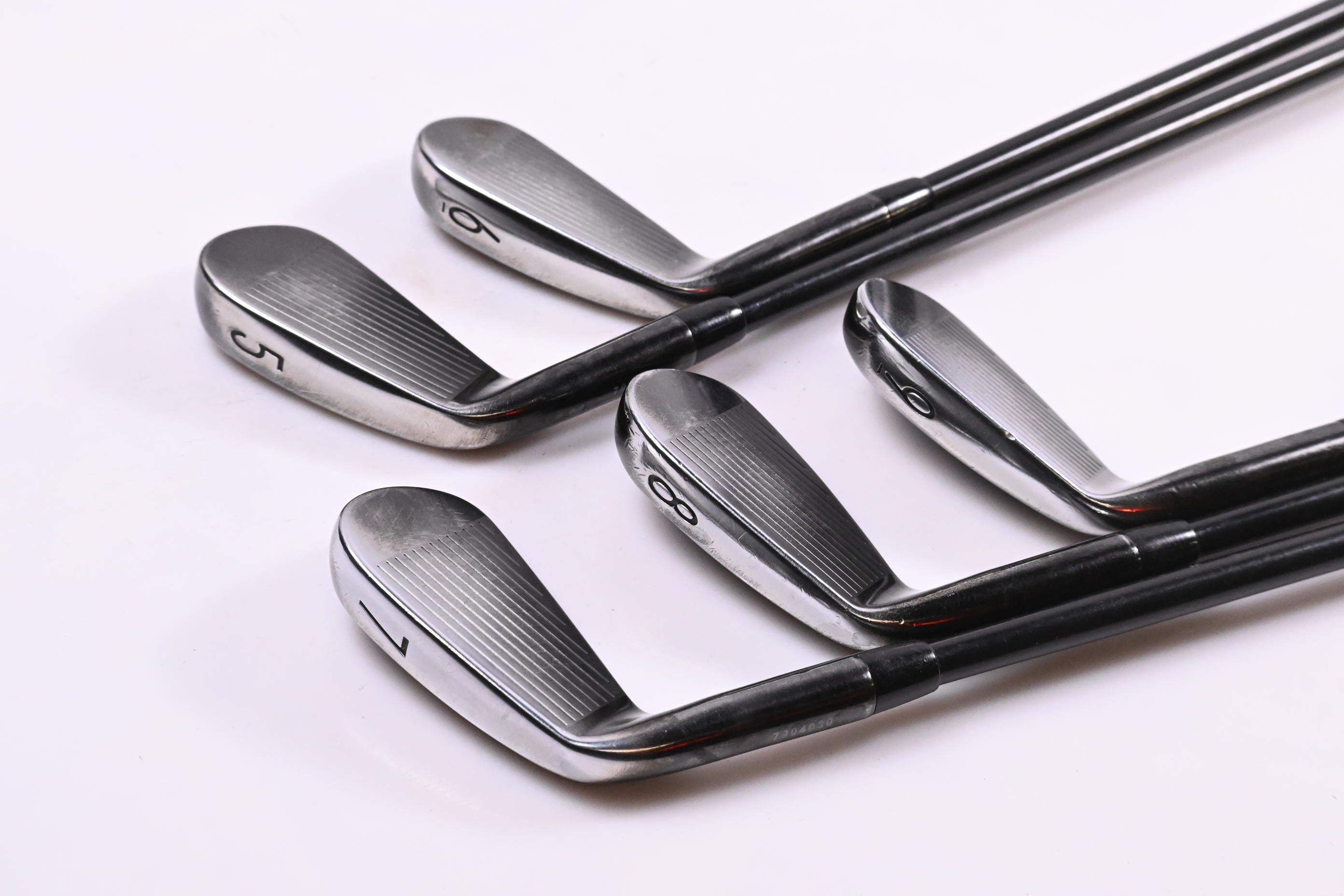 Titleist T100.S Black Limited Edition Irons / 5-9i / Stiff Flex AMT Tour White