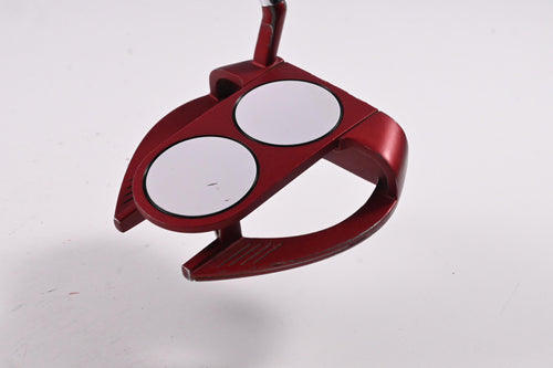 Odyssey O-Works Red 2-Ball Fang Slant Putter / 34 Inch