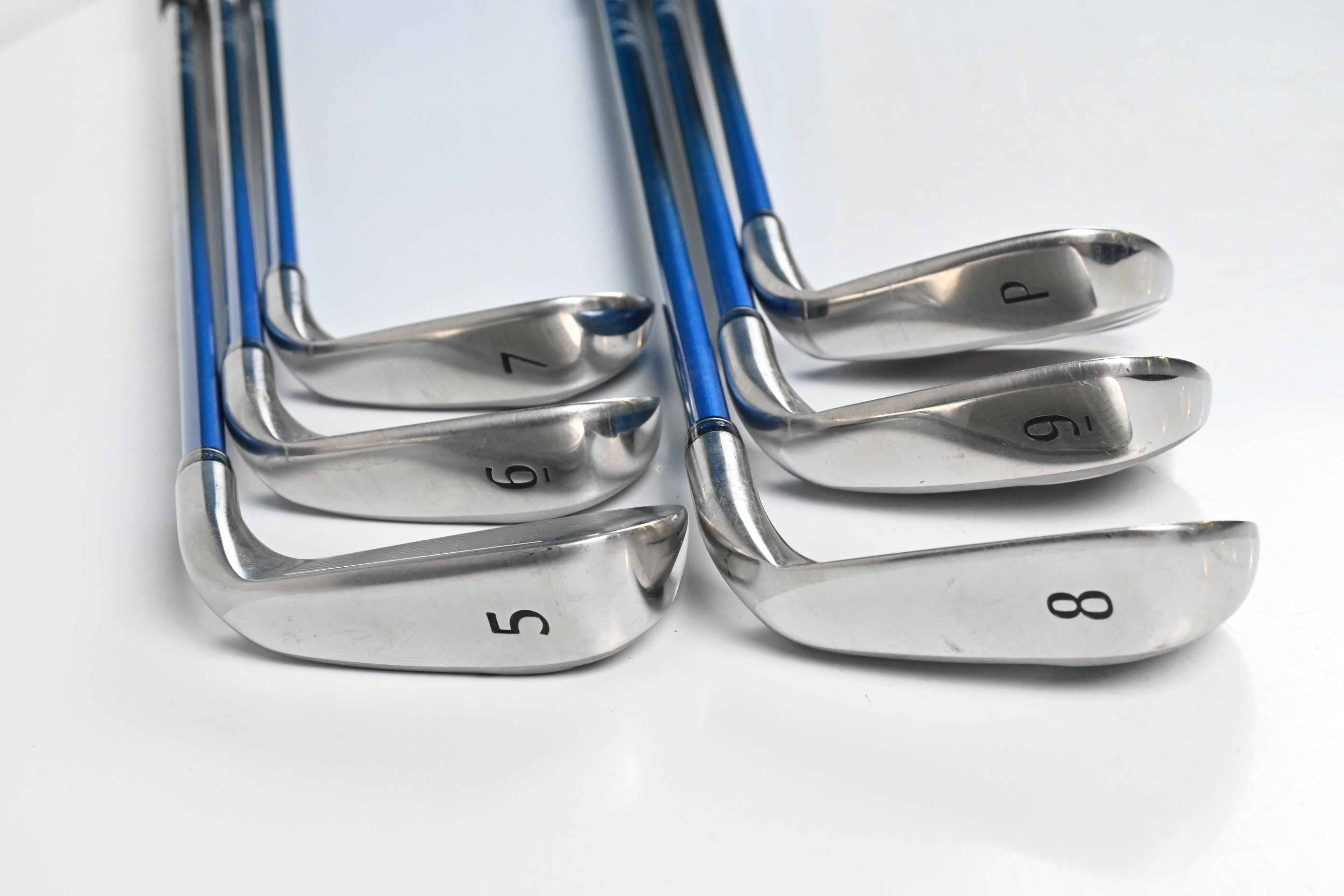 Left Hand XXIO Eleven Irons / 5-PW / Regular Flex XXIO MP 1100 48 Shafts