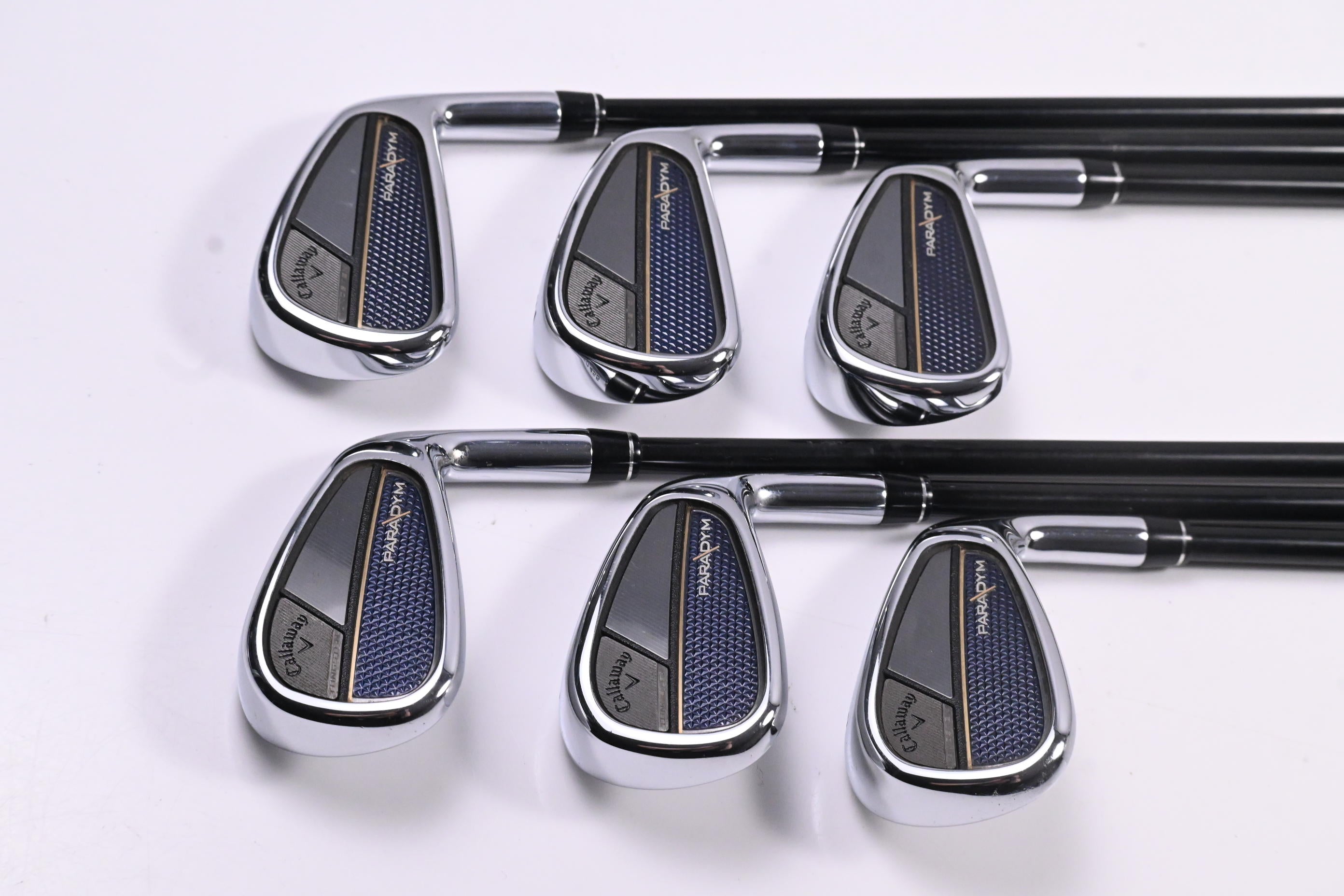Callaway Paradym Irons / 5-PW / Regular Flex Tensei AV White 75 Shafts
