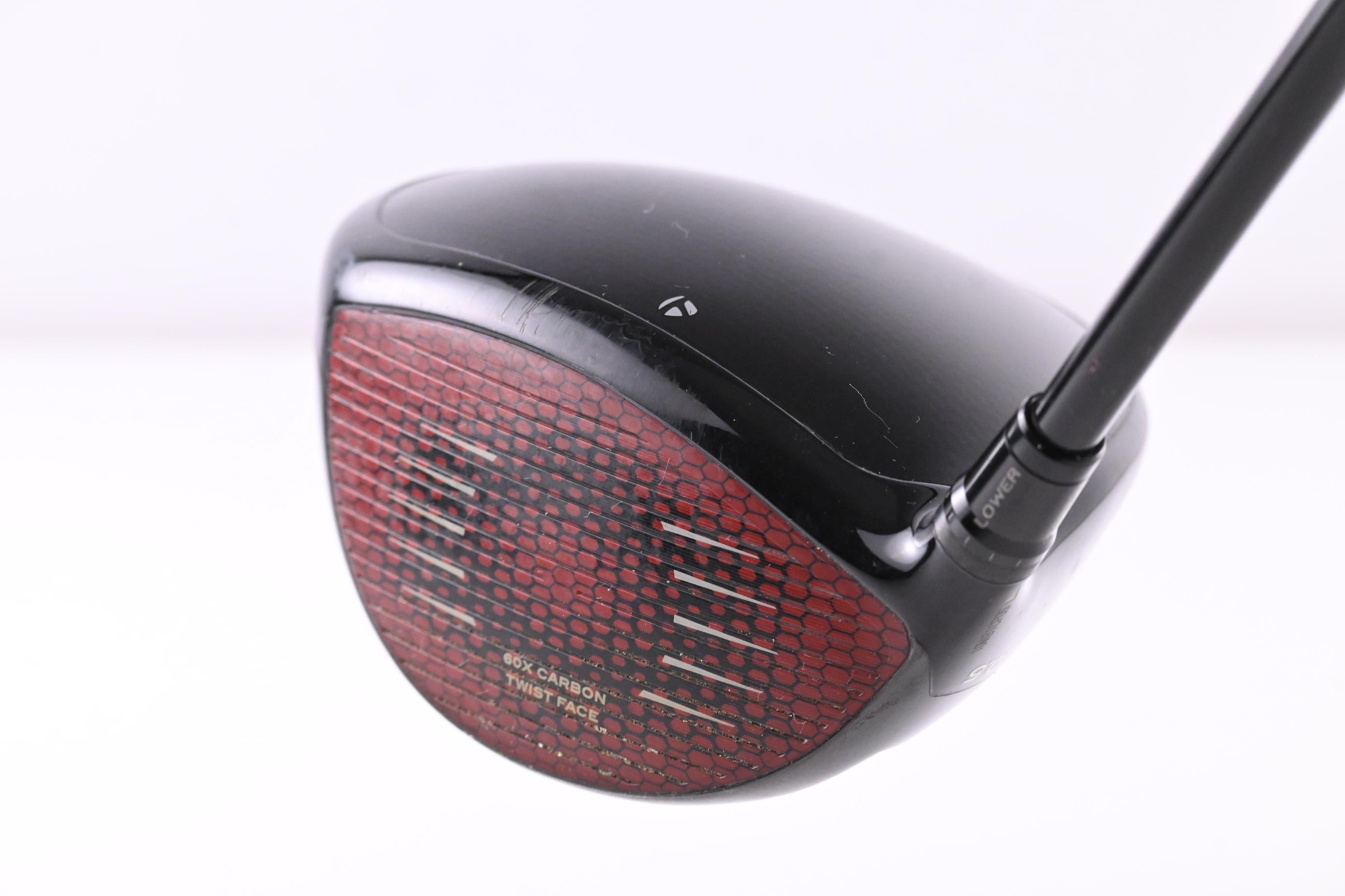 Taylormade Stealth Driver / 10.5 Degree / Stiff Flex HZRDUS Smoke RDX Red 60
