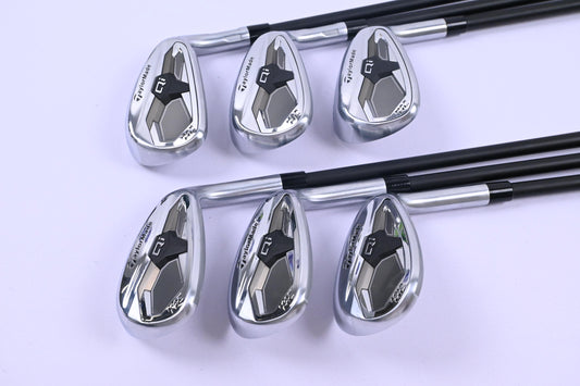 Taylormade Qi Max HL Irons / 7-PW+GW+SW / Senior Flex KBS Reax 50 Shafts