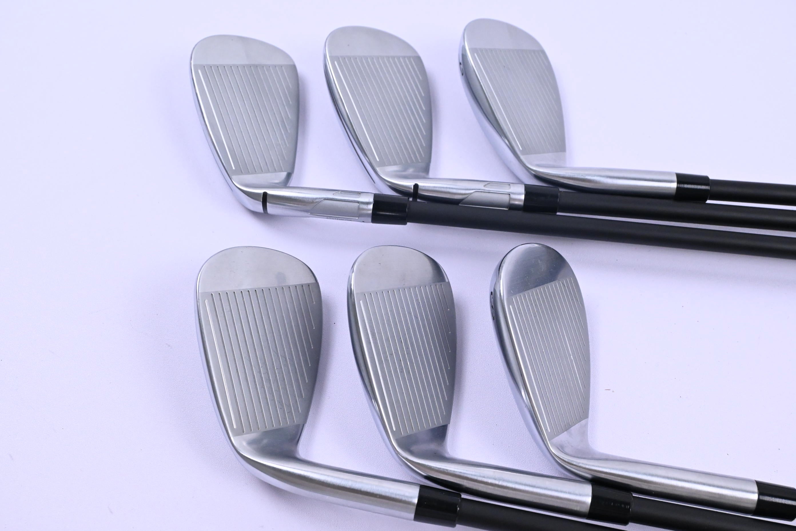 Taylormade Qi Max HL Irons / 7-PW+GW+SW / Senior Flex KBS Reax 50 Shafts