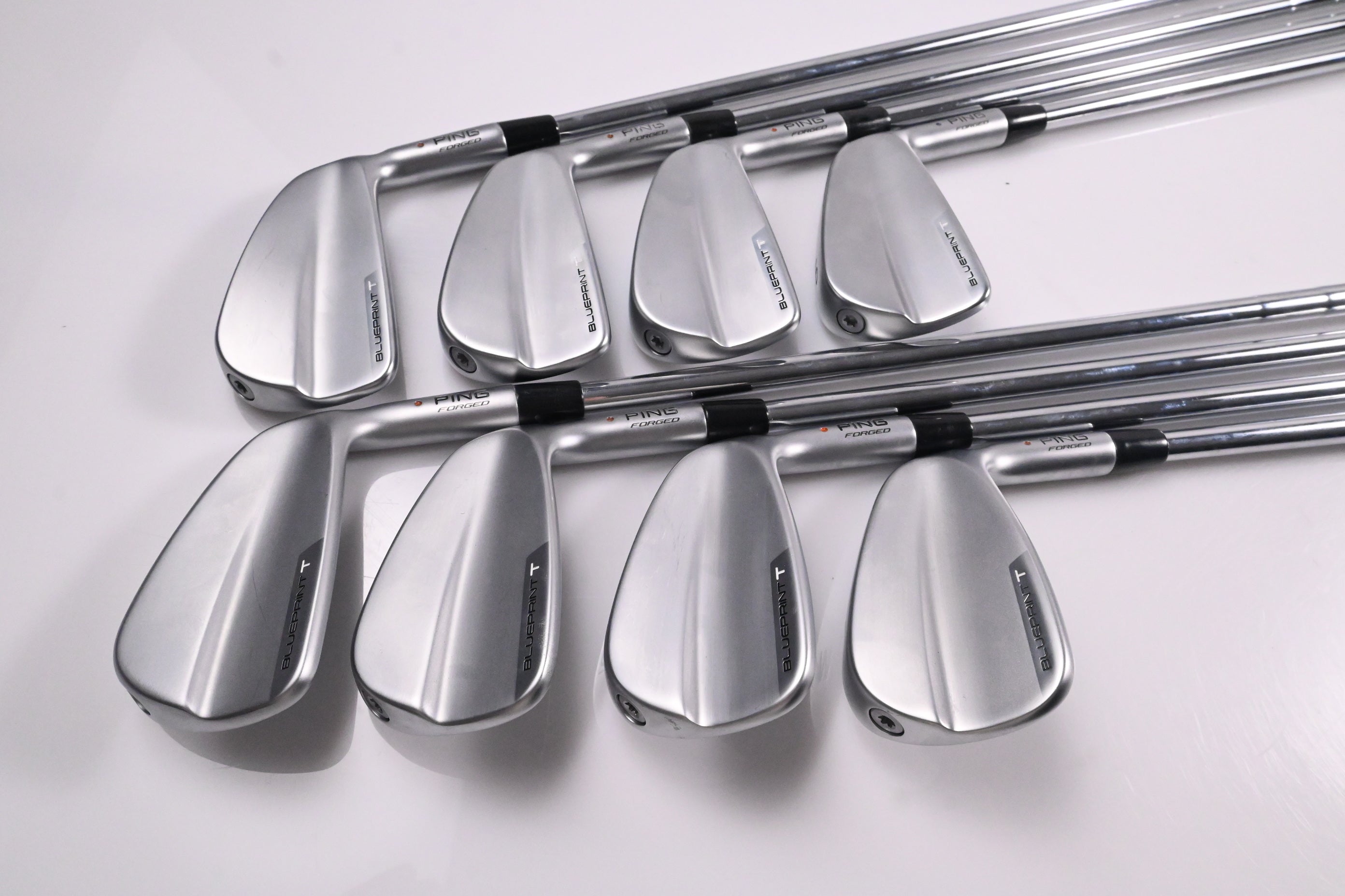 Ping Blueprint T Irons / 3-PW / Orange Dot / Stiff Flex True Temper XP 105 S300