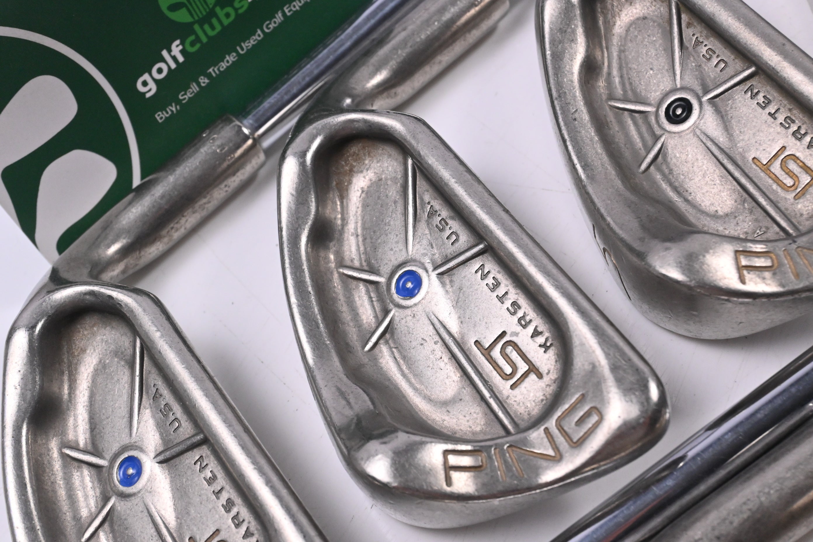 Ping ISI Nickel Irons / 3-PW / Blue Dot / Stiff Flex Ping Z-Z65 Shafts