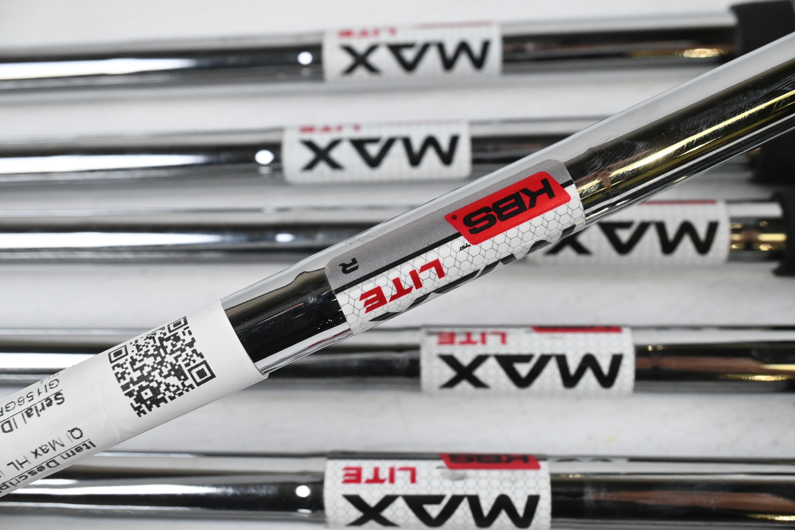 Taylormade Qi Max HL Irons / 5-PW+SW / Regular Flex KBS MAX Lite Shafts