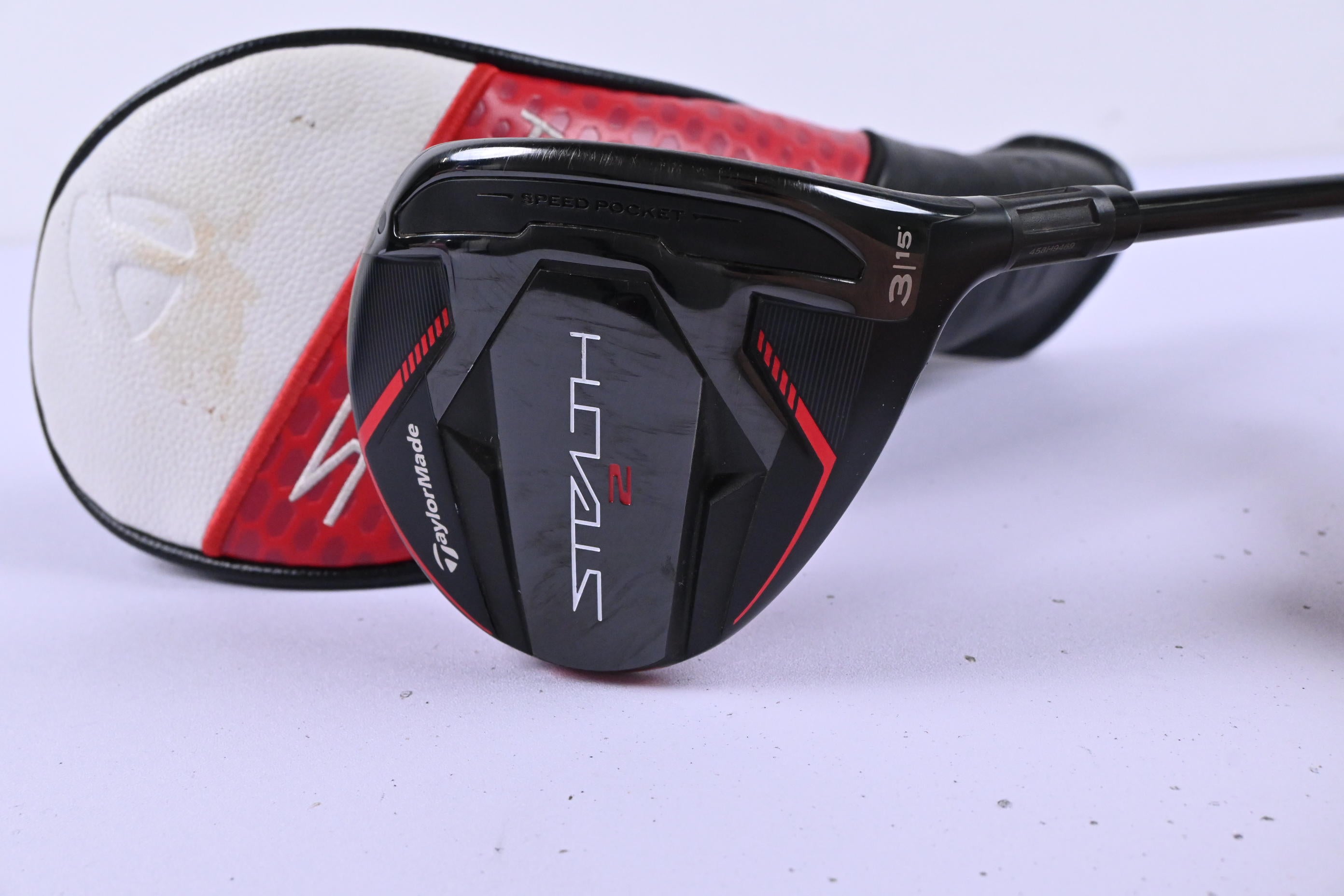Taylormade Stealth 2 #3 Wood / 15 Degree / Stiff Flex Fujikura Ventus TR Red 6