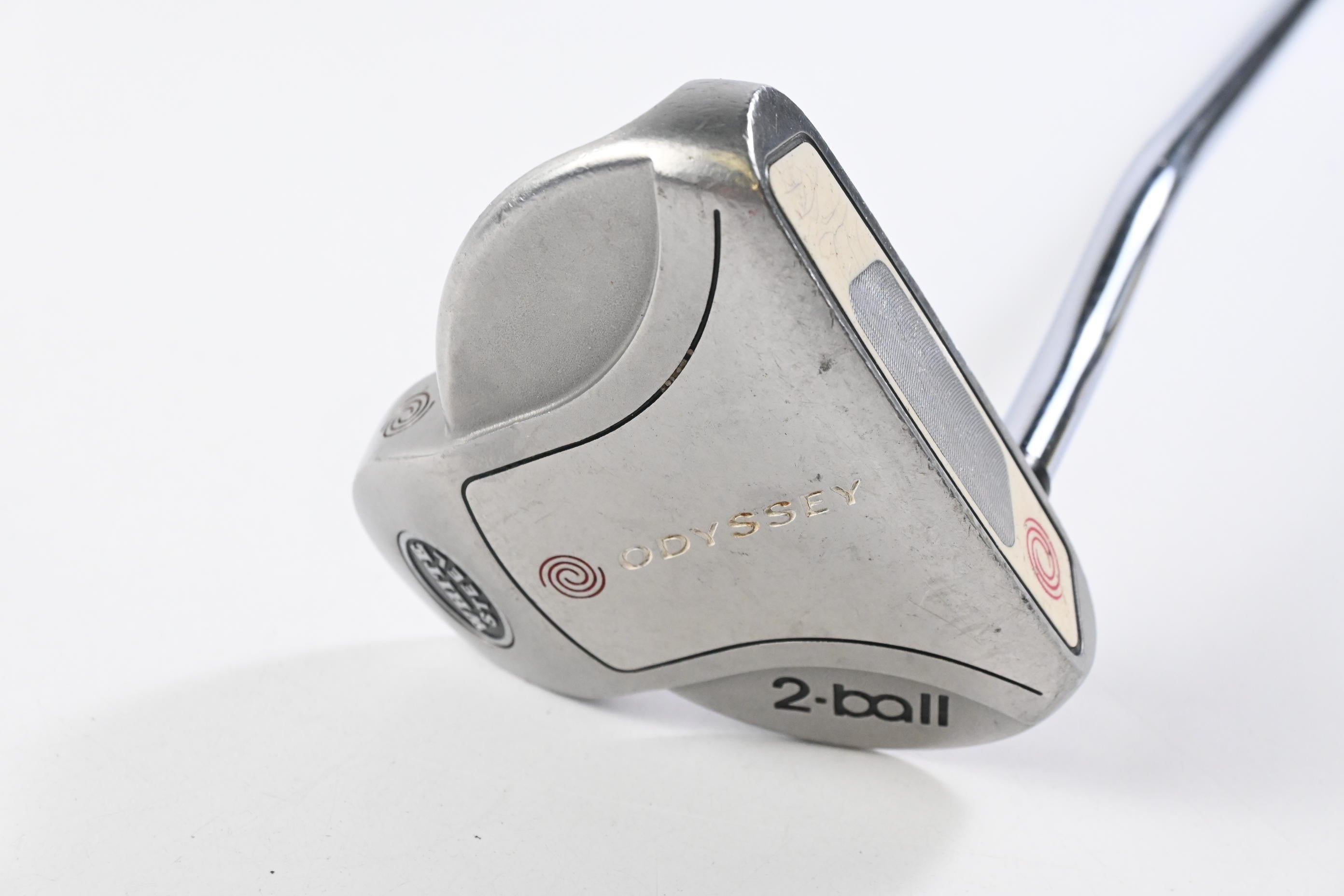 Odyssey White Steel 2-Ball Putter / 33 Inch