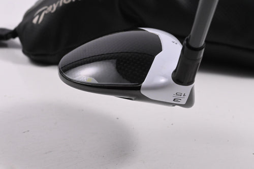Left Hand Taylormade M2 2017 #3 Wood / 15 Degree / Regular Flex Reax 55 Shaft
