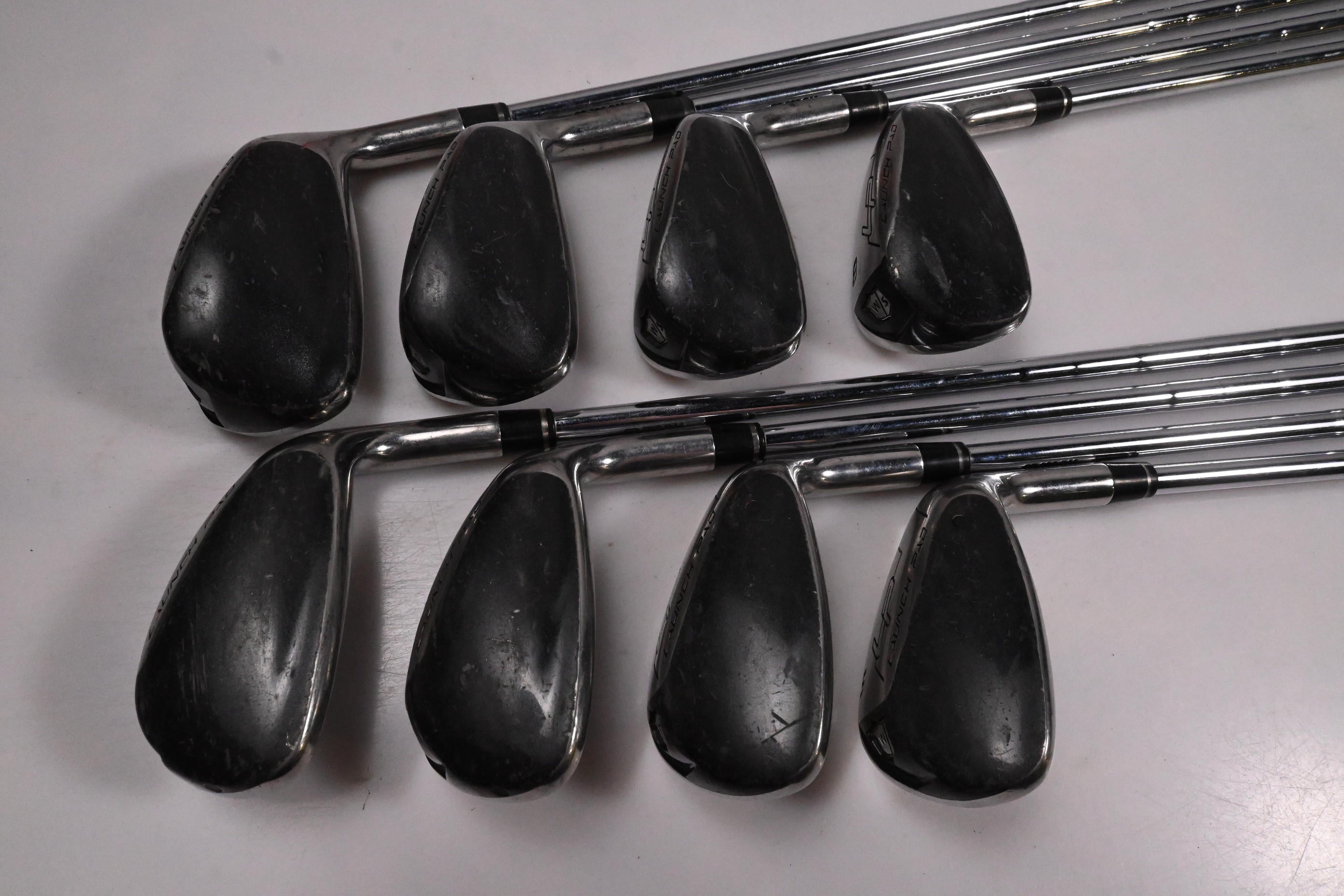 Wilson Launch Pad Irons / 5-PW+GW+SW / Regular Flex KBS Tour 80 Shafts