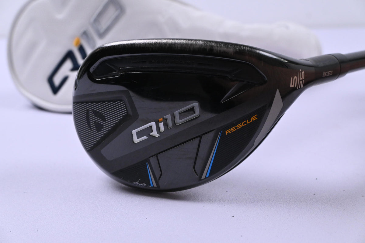 Taylormade Qi10 #5 Hybrid / 25 Degree / Stiff Flex Ventus TR Blue 7 Shaft