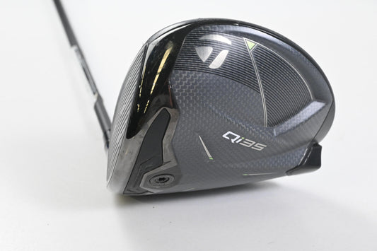 Left Hand Taylormade Qi35 Driver / 10.5 Degree / Regular Flex Ventus Blue 5