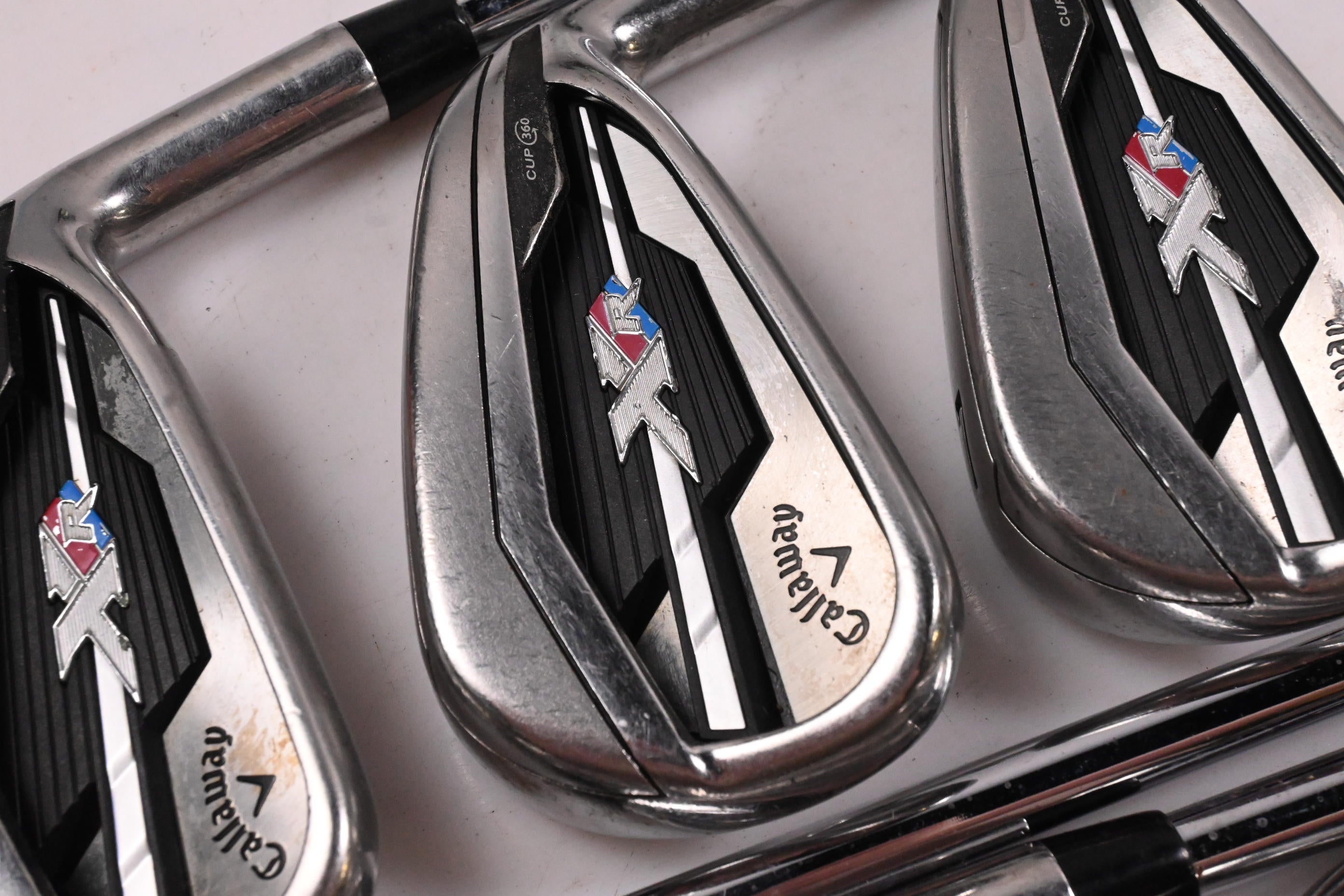 Callaway XR Irons / 5-PW+SW / Regular Flex KBS Tour-V 90 Shafts