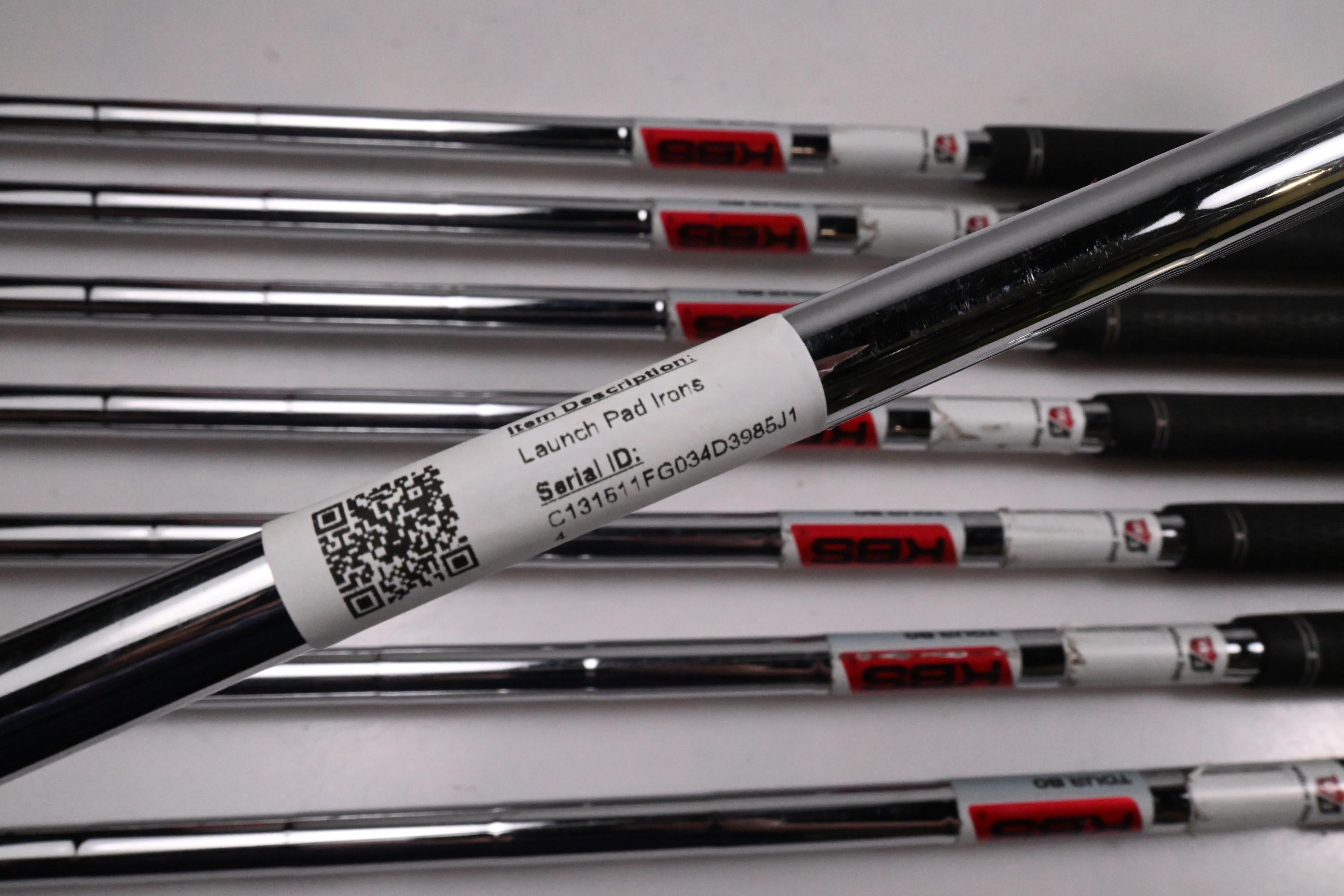 Wilson Launch Pad Irons / 5-PW+GW+SW / Regular Flex KBS Tour 80 Shafts