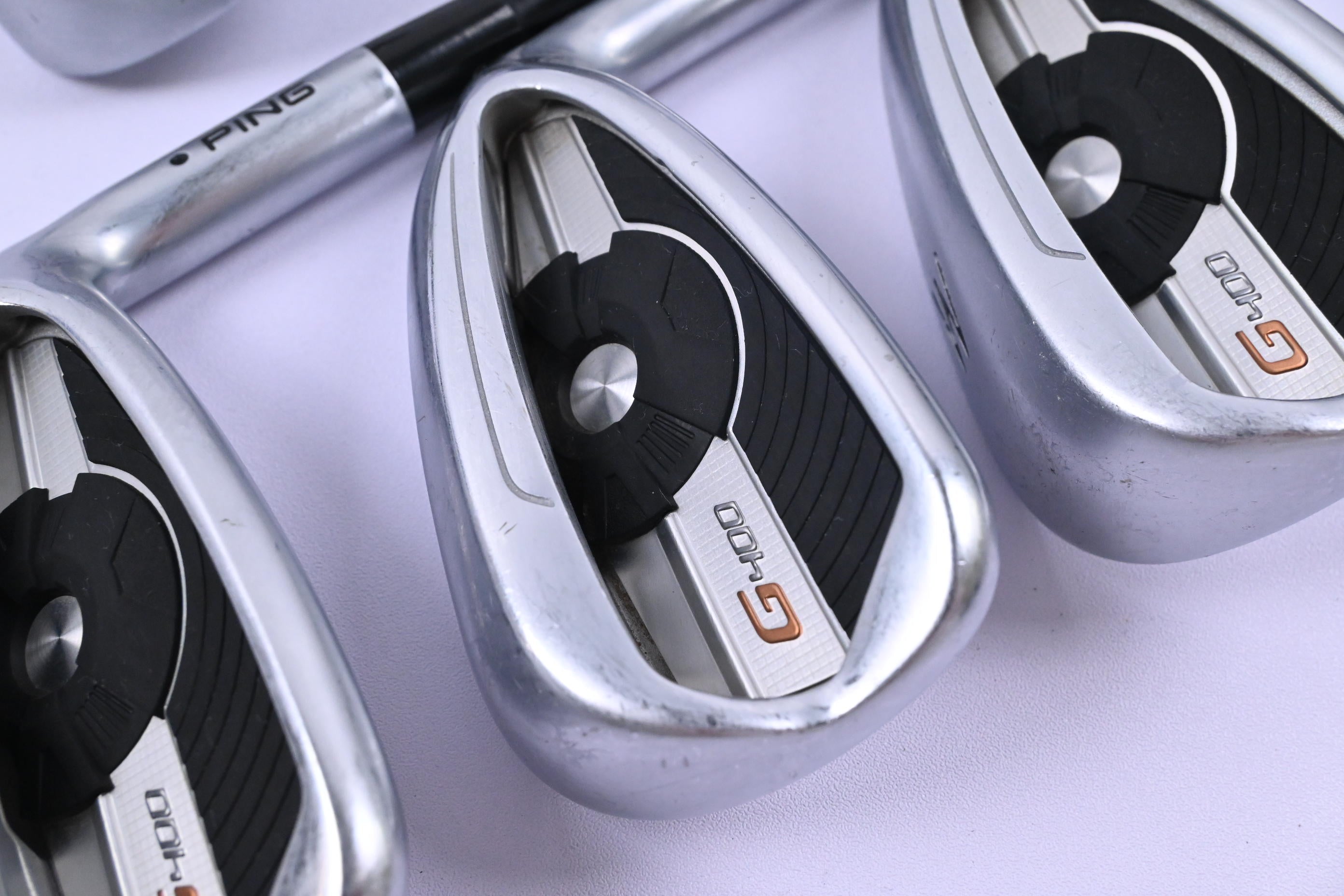 Ping G400 Irons / 6-PW / Black Dot / Senior Flex Ping Alta CB AWT Shafts