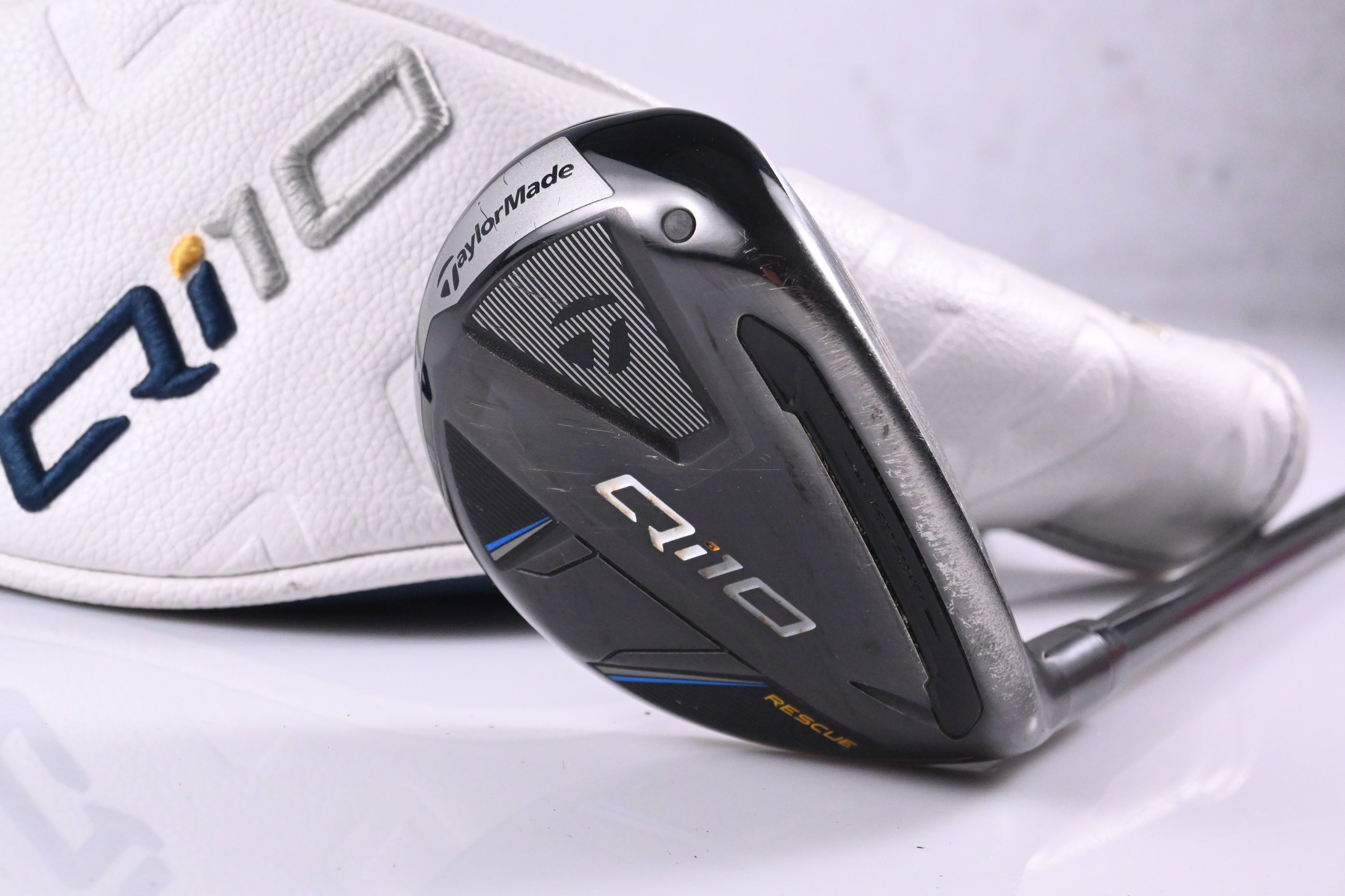 Taylormade Qi10 #4 Hybrid / 22 Degree / Regular Flex Ventus TR Blue 6 Shaft