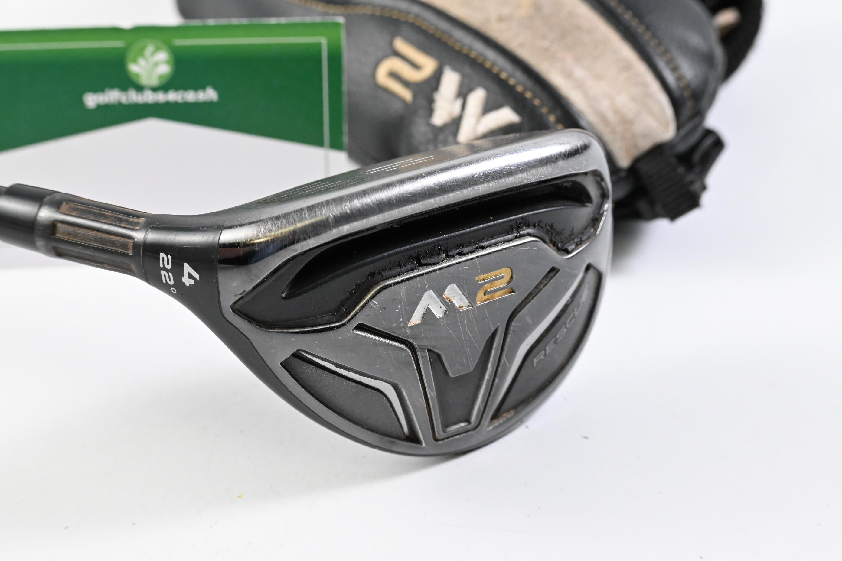 Left Hand Taylormade M2 2016 #4 Hybrid / 22 Degree/ Regular Flex Fujikura