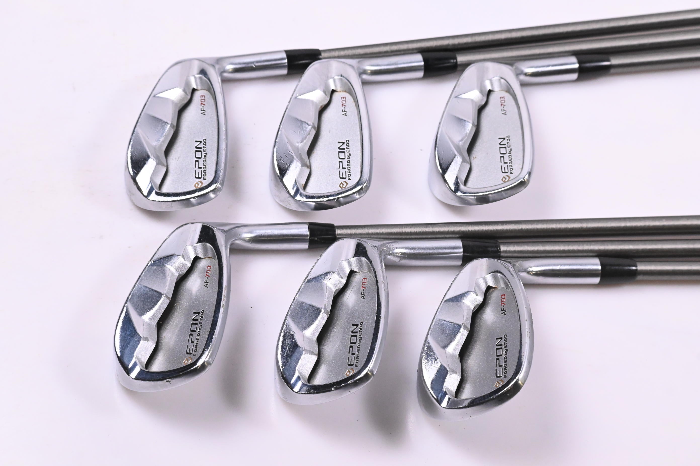 Epon AF-703 Irons / 6-PW+GW / Stiff Flex SteelFiber i80 Shafts