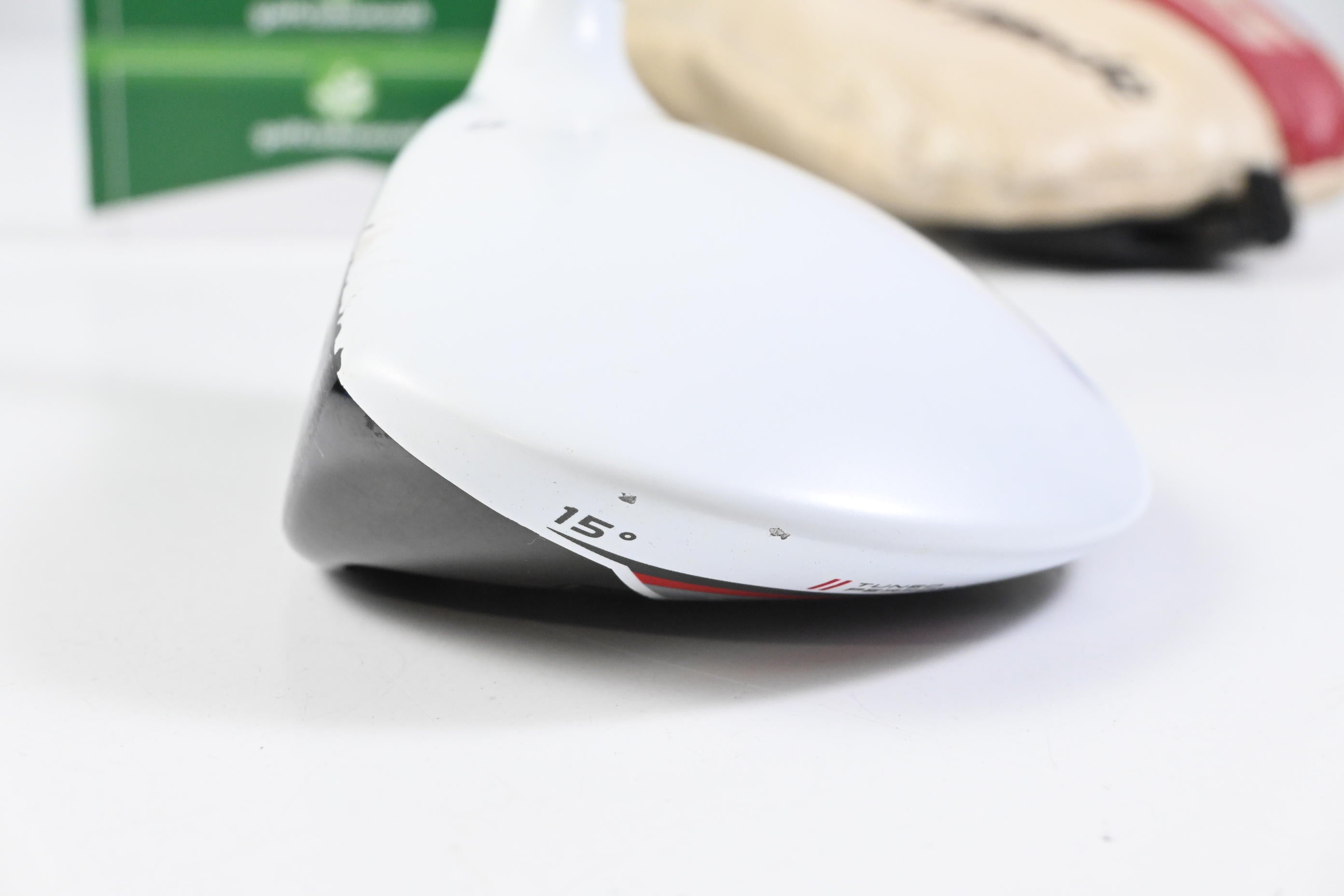 Left Hand Taylormade R15 #3 Wood / 15 Degree / Regular Flex Fujikura Speeder 67