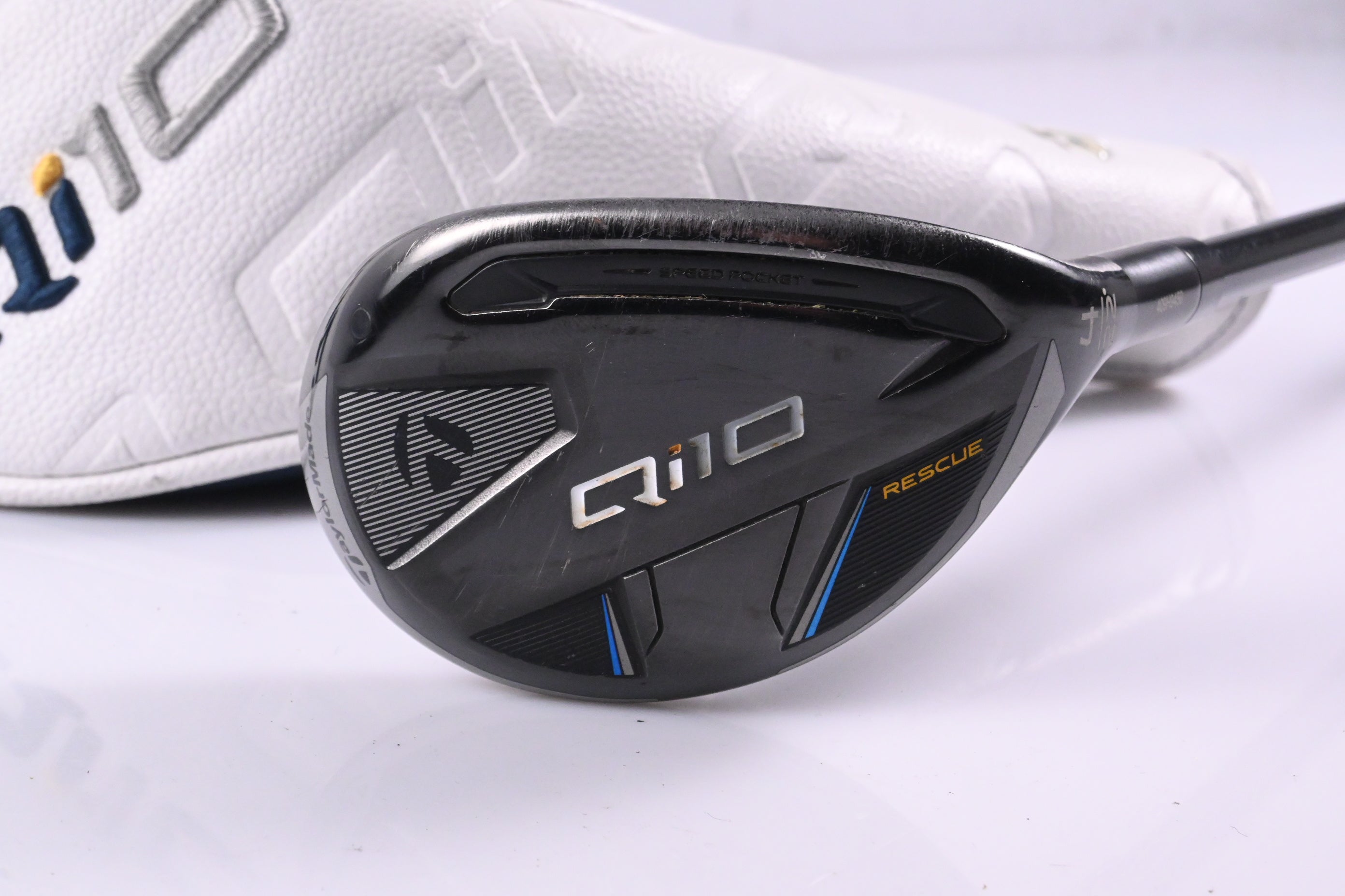 Taylormade Qi10 #4 Hybrid / 22 Degree / Regular Flex Ventus TR Blue 6 Shaft