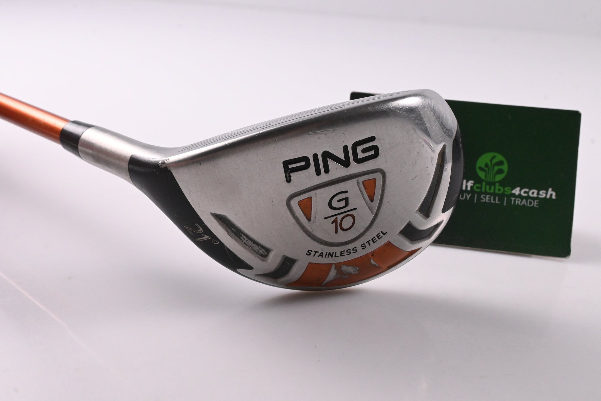 Left Hand Ping G10 #3 Hybrid / 21 Degree / Regular Flex Ping TFC 129 H