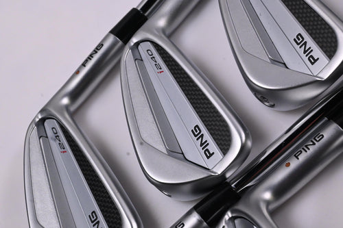 Ping I240 Irons / 3-PW / Brown Dot / Regular Flex KBS Tour 110 Shafts