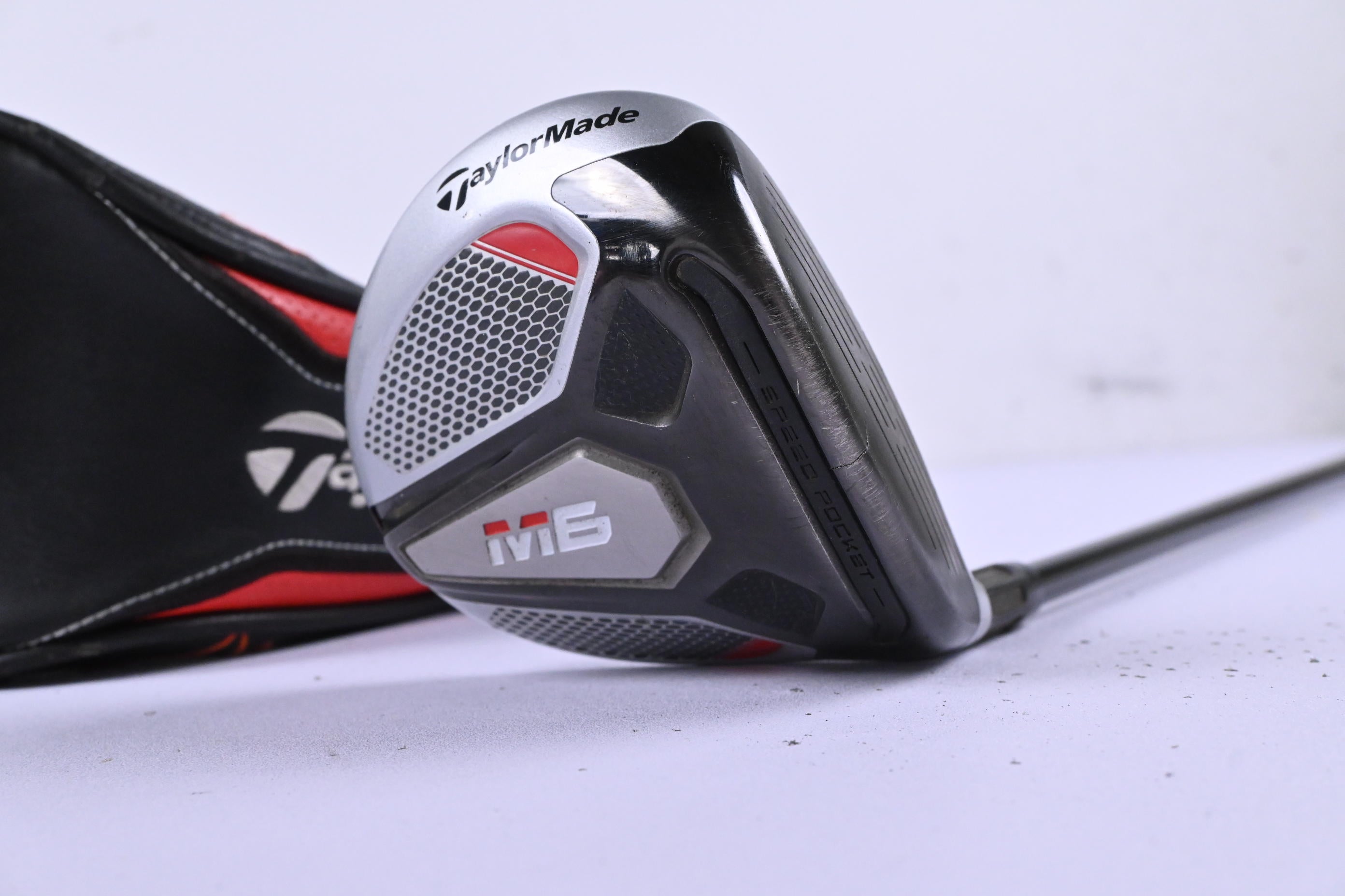 Taylormade M6 #3 Wood / 15 Degree / Stiff Flex Fujikura Atmos Orange 6 Shaft