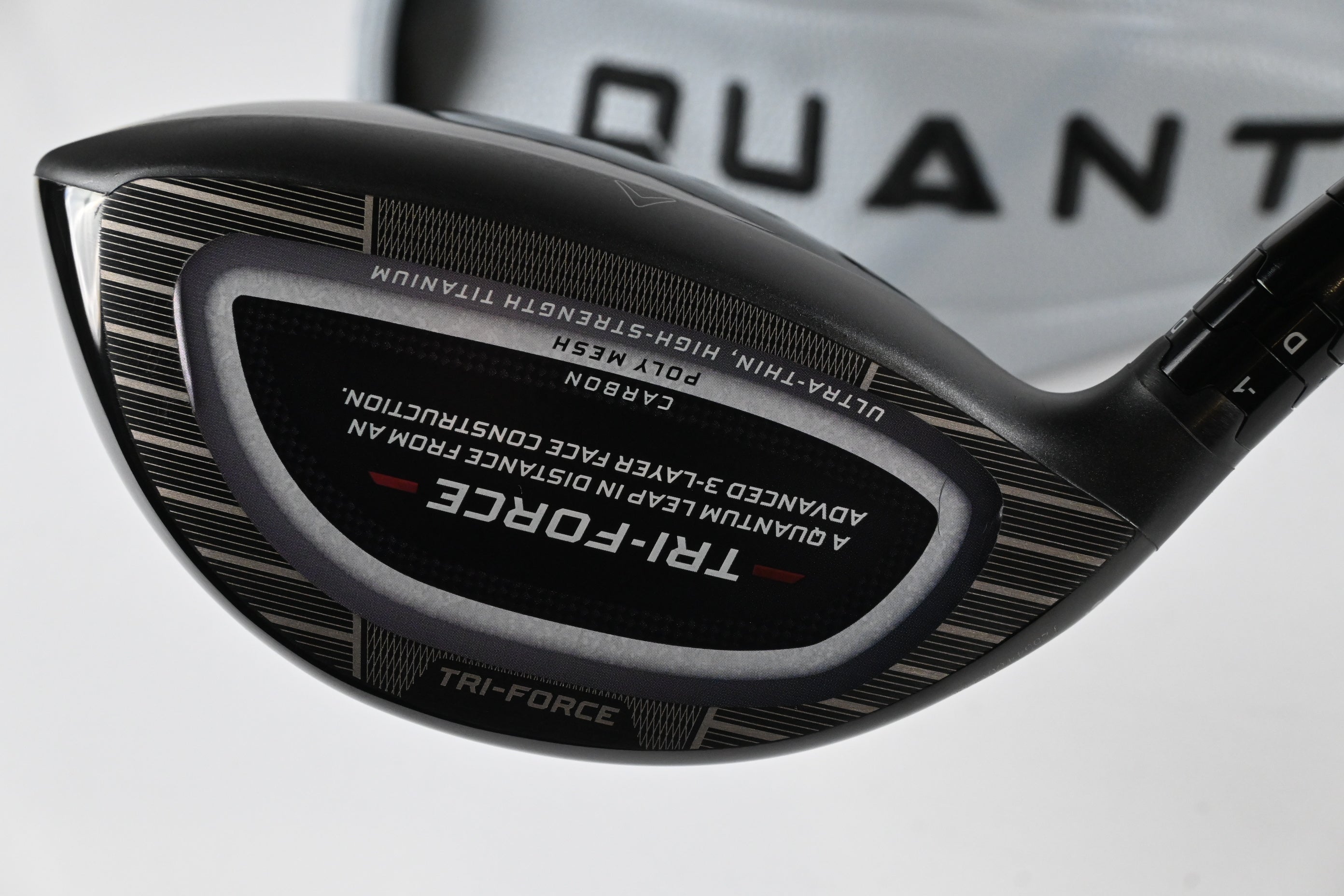 Callaway Quantum Max D Driver / 10.5 Degree / Regular Flex Denali Frost Silver