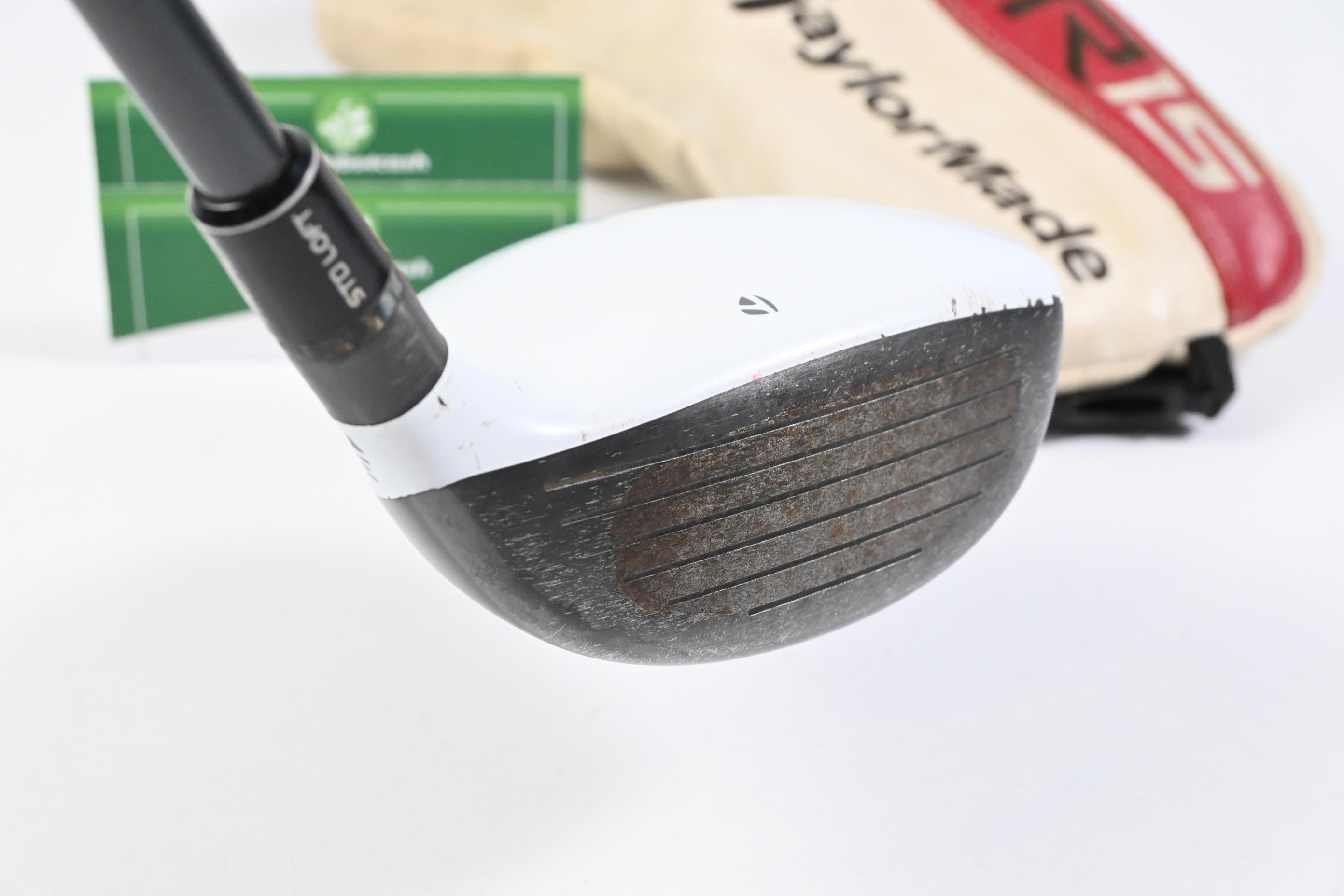 Left Hand Taylormade R15 #3 Wood / 15 Degree / Regular Flex Fujikura Speeder 67