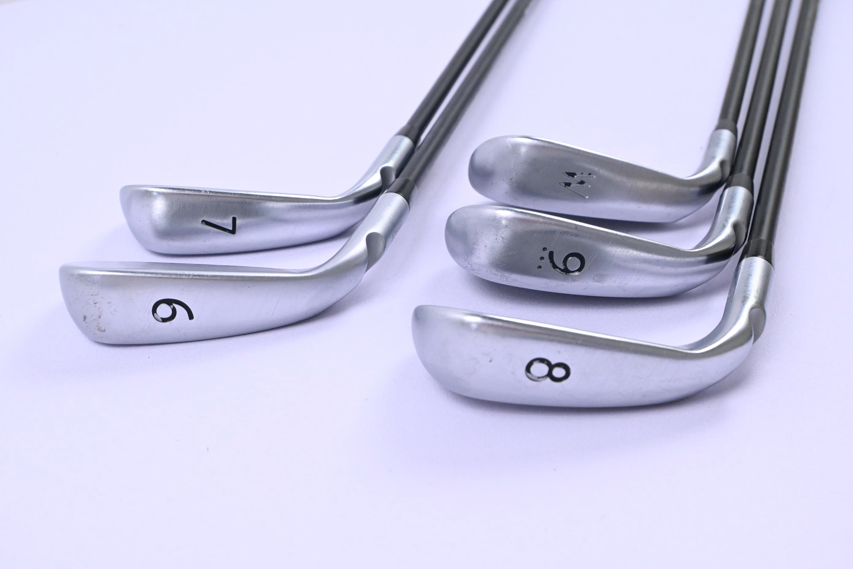 Ping G400 Irons / 6-PW / Black Dot / Senior Flex Ping Alta CB AWT Shafts