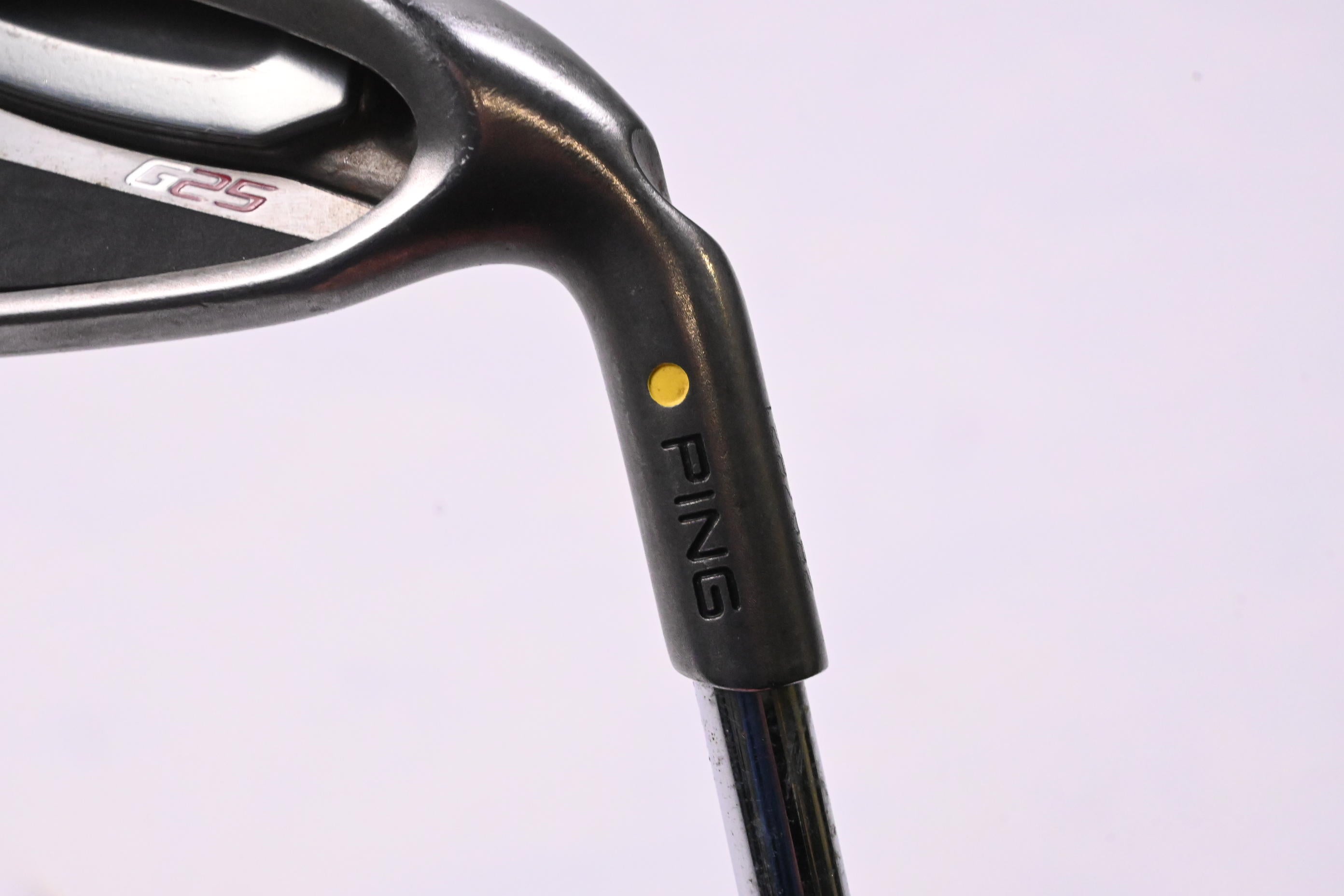 Ping G25 #7 Iron / 32 Degree / Yellow Dot / Regular Flex Ping CFS Shaft