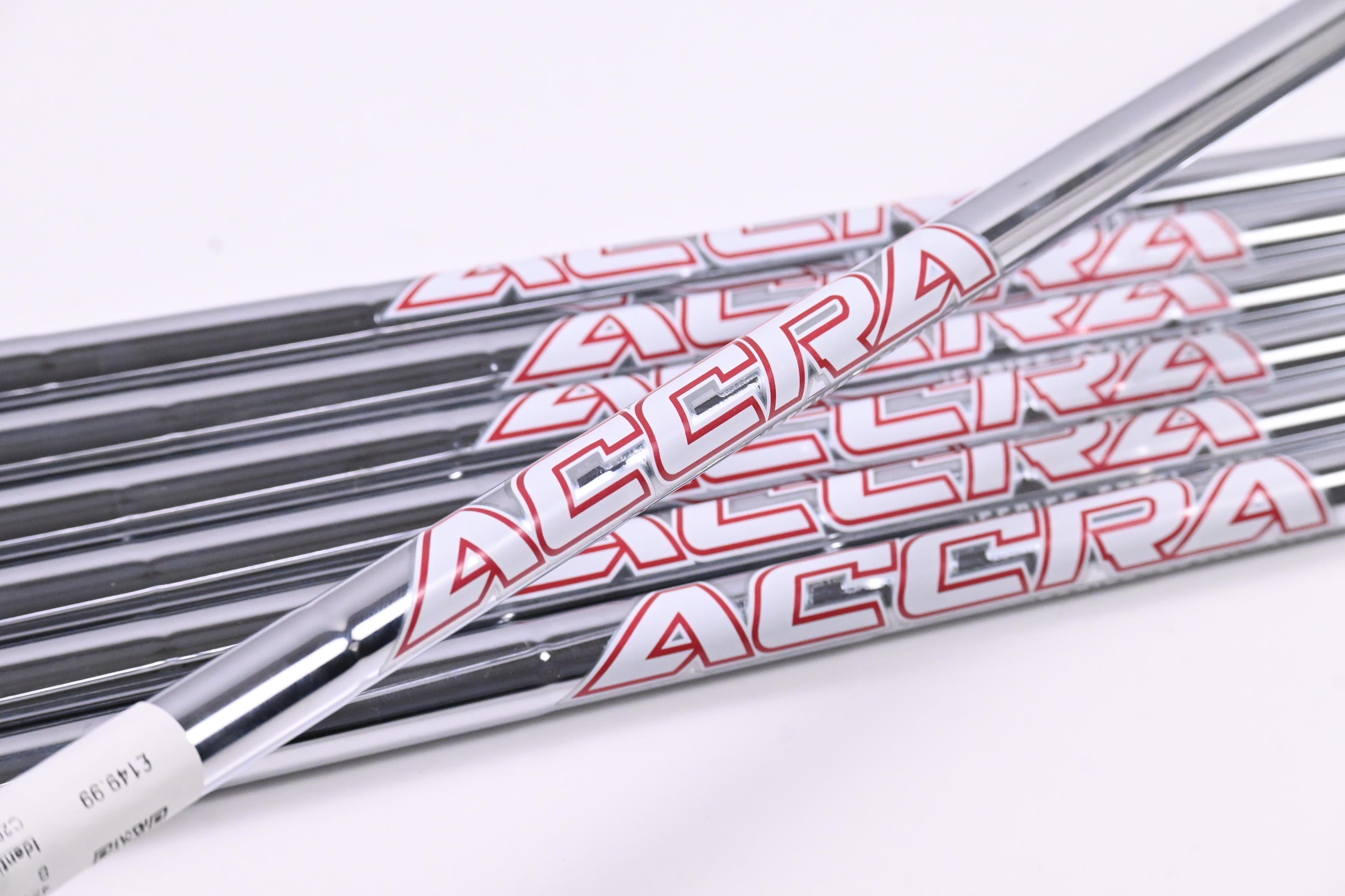 Accra iSteel Red 110 Iron Shafts / Regular Flex / Set of 7 / .355" Tip