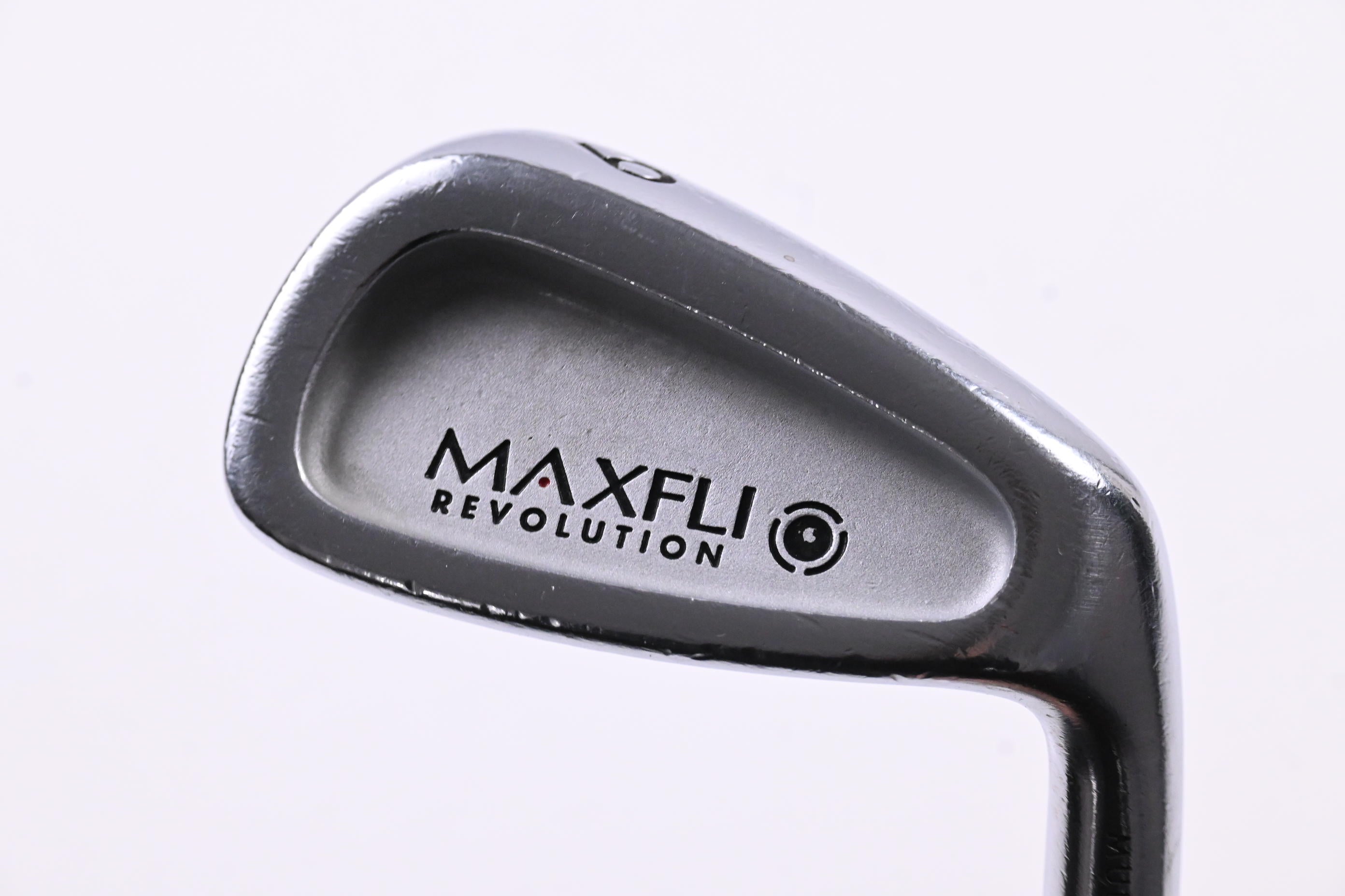 Maxfli Revolution Black Dot #9 Iron / Regular Flex Fujikura Atmos Orange 6 Shaft