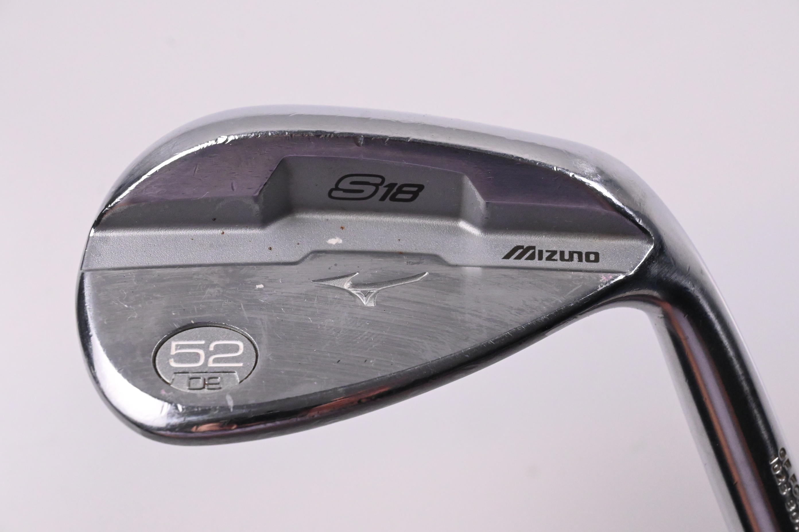 Mizuno S18 Gap Wedge / 52 Degree / Wedge Flex Dynamic Gold Shaft
