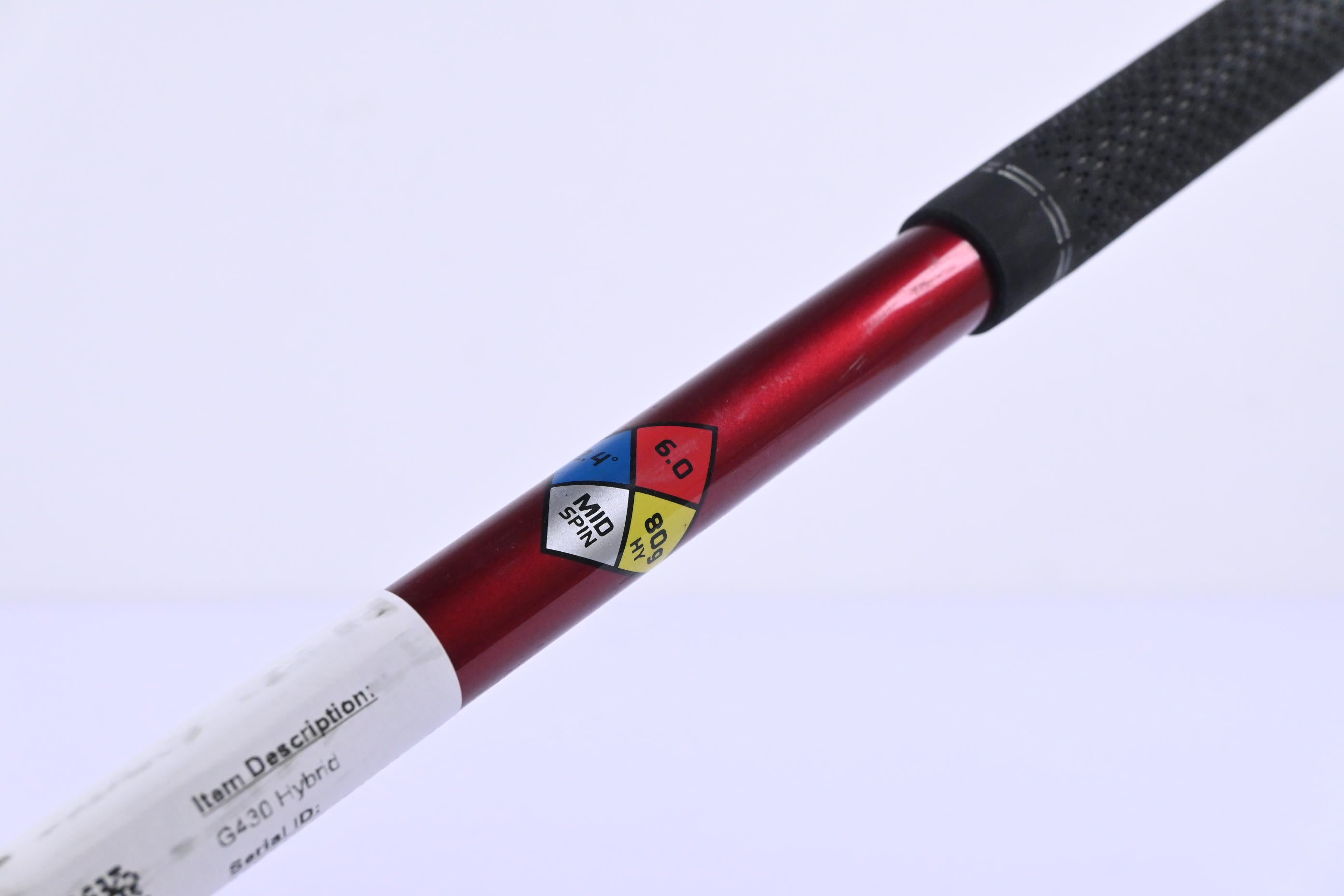 Ping G430 #4 Hybrid / 22 Degree / Stiff Flex Project X HZRDUS Smoke RDX Red 80