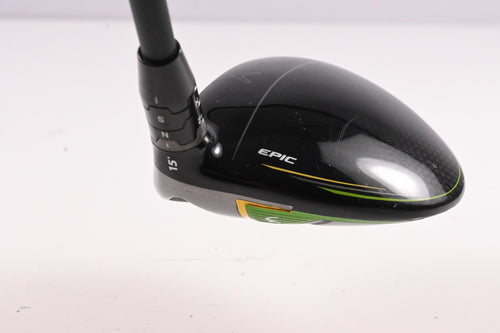 Callaway Epic Flash #3 Wood / 15 Degree / Regular Flex Vanquish 4 Shaft
