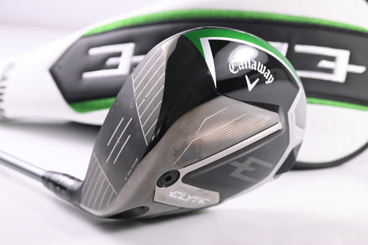 Left Hand Callaway Elyte Driver / 10.5 Degree / Stiff Flex Denali Charcoal 50