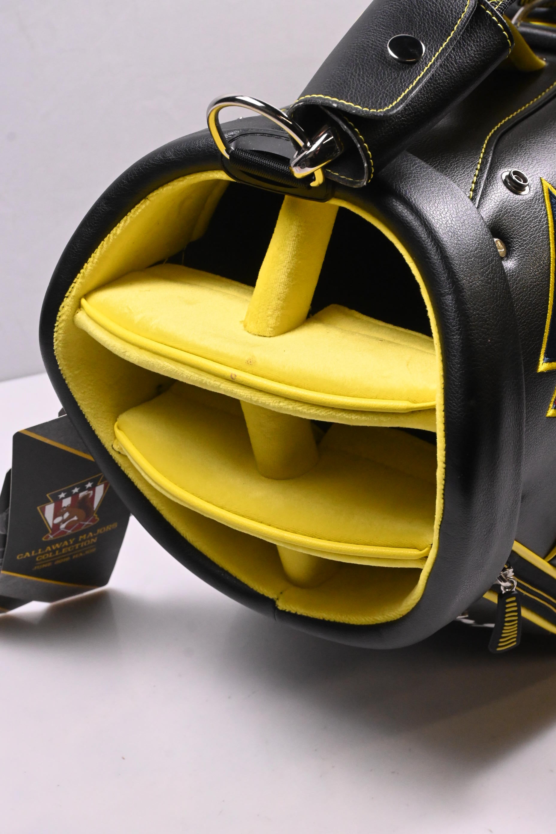 Callaway 2016 US Open Tour Bag / 6-Way Divider / Black, Yellow
