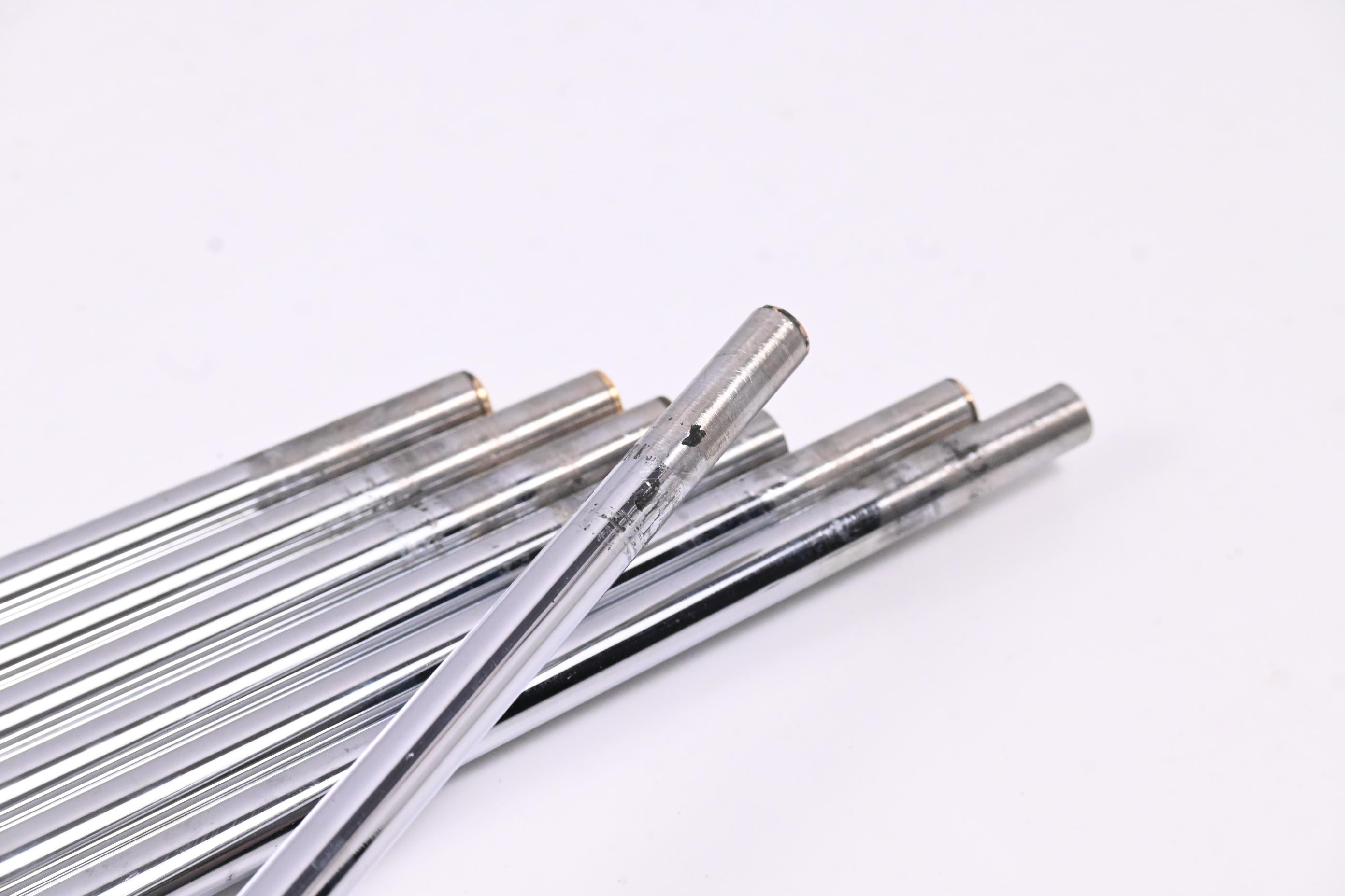 Accra iSteel Red 110 Iron Shafts / Regular Flex / Set of 7 / .355" Tip