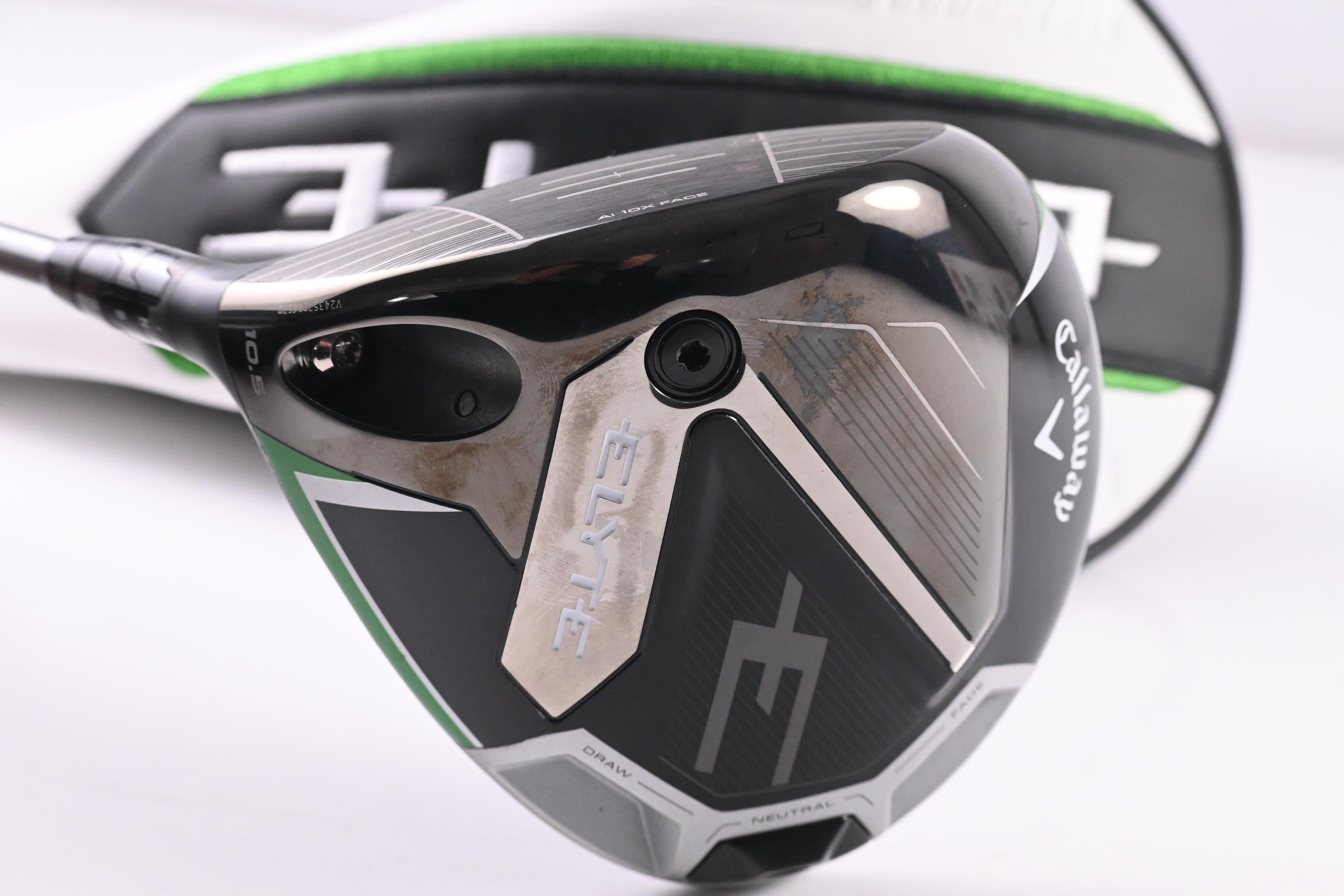 Left Hand Callaway Elyte Driver / 10.5 Degree / Stiff Flex Denali Charcoal 50