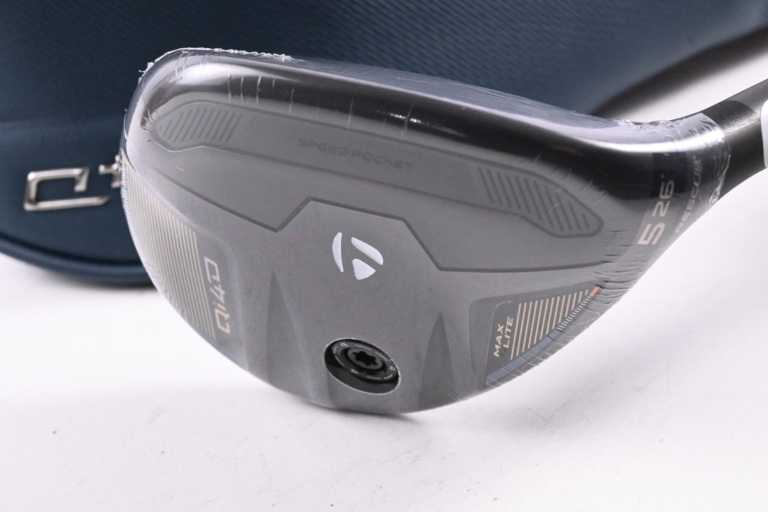 Ladies Taylormade Qi4D Max Lite #5 Hybrid / 26 Degree / Ladies Flex Reax 40
