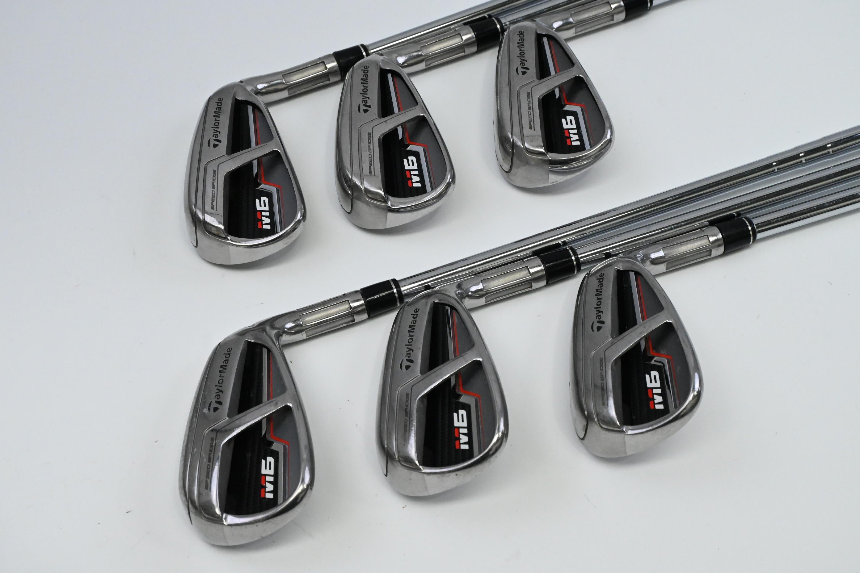 Taylormade M6 Irons / 5-PW / Stiff Flex XP 100 S300 Shafts