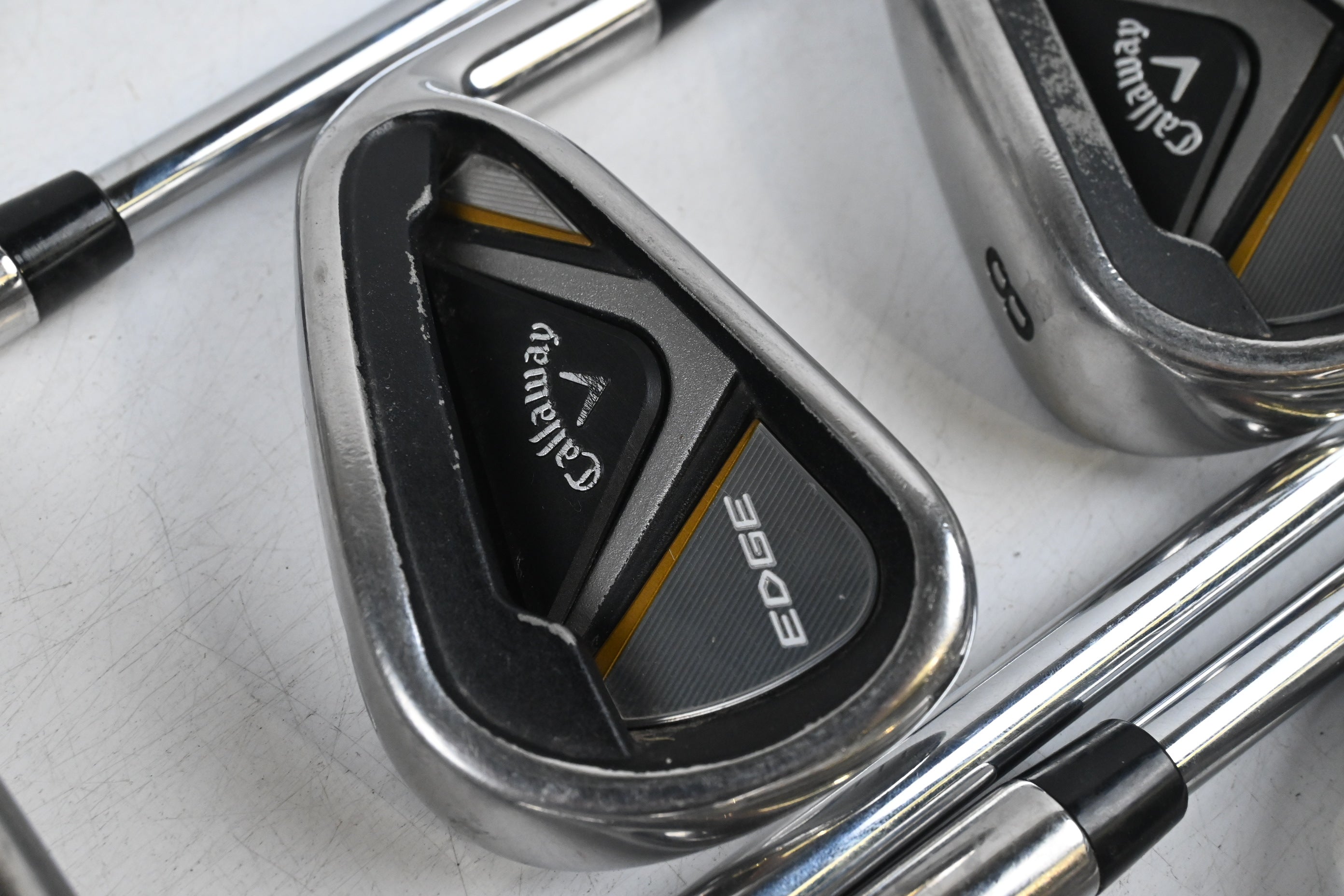 Callaway Edge Green Irons / 6-PW+SW / Regular Flex Edge Shafts