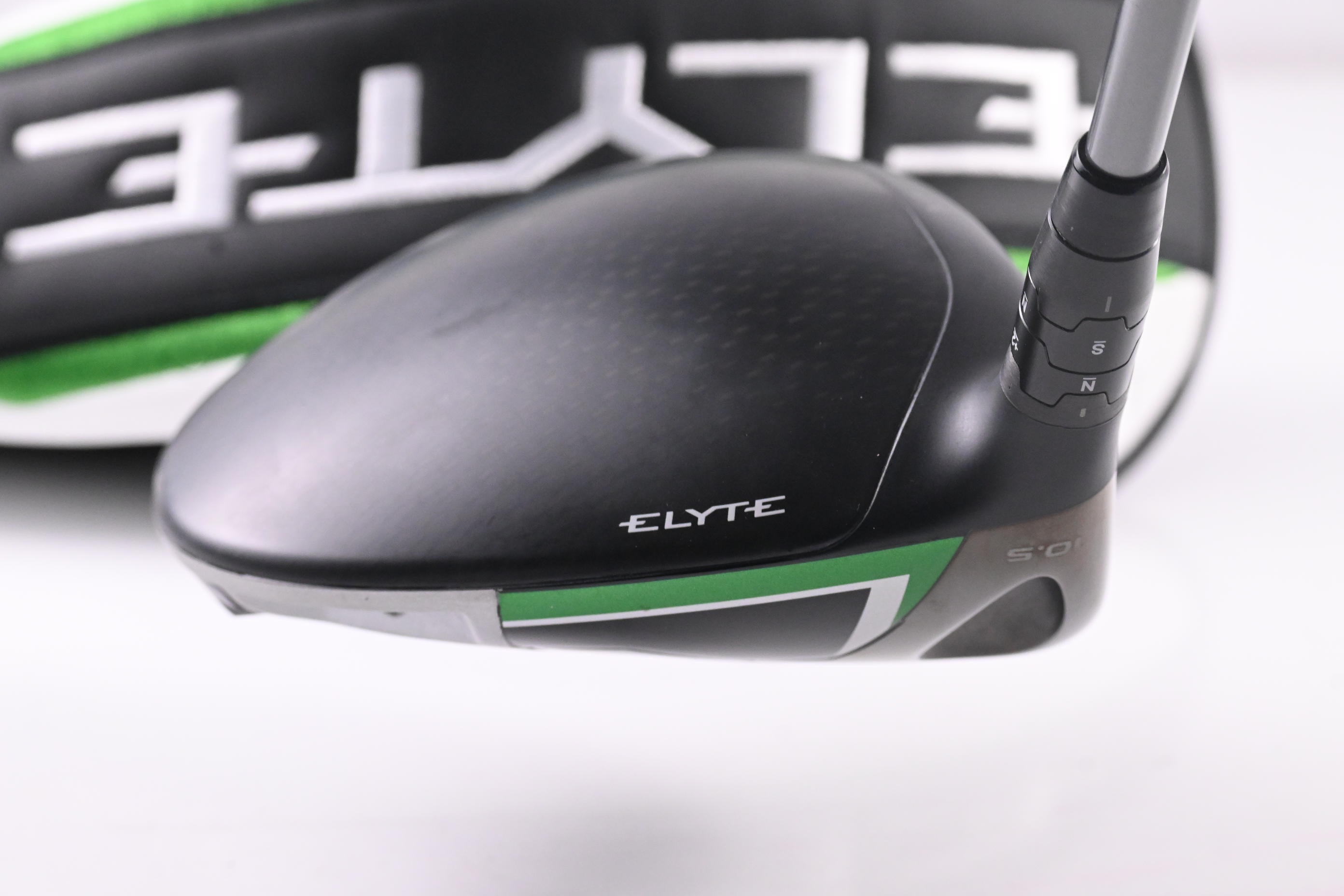 Left Hand Callaway Elyte Driver / 10.5 Degree / Stiff Flex Denali Charcoal 50