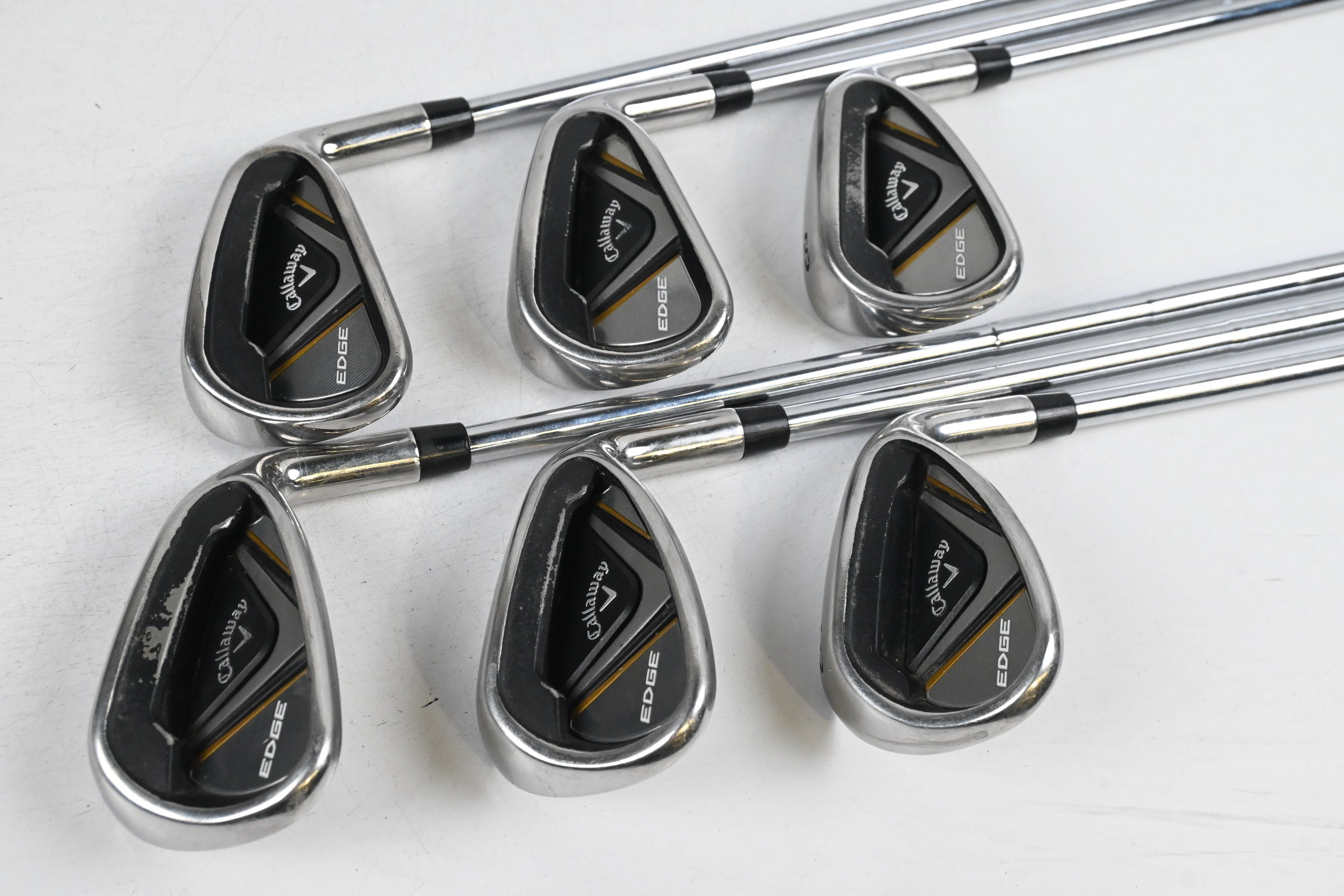 Callaway Edge Green Irons / 6-PW+SW / Regular Flex Edge Shafts