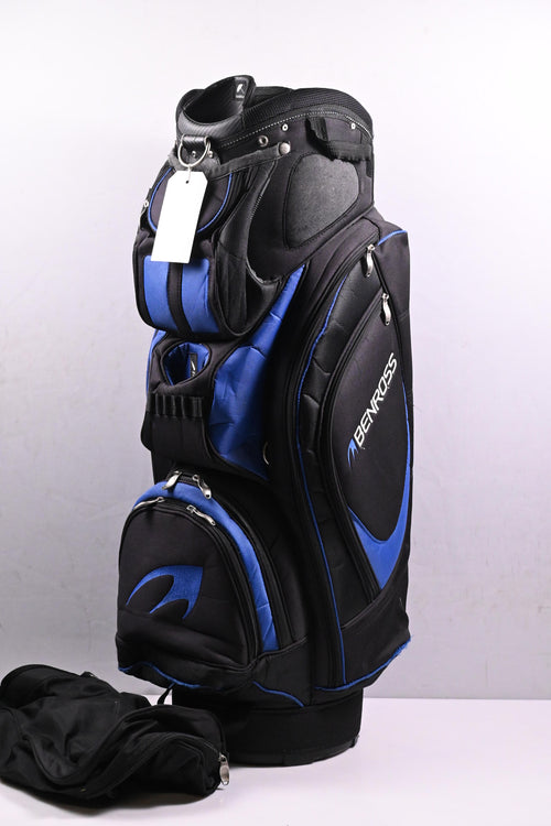 Benross Cart Bag / 14-Way Divider / Black, Blue
