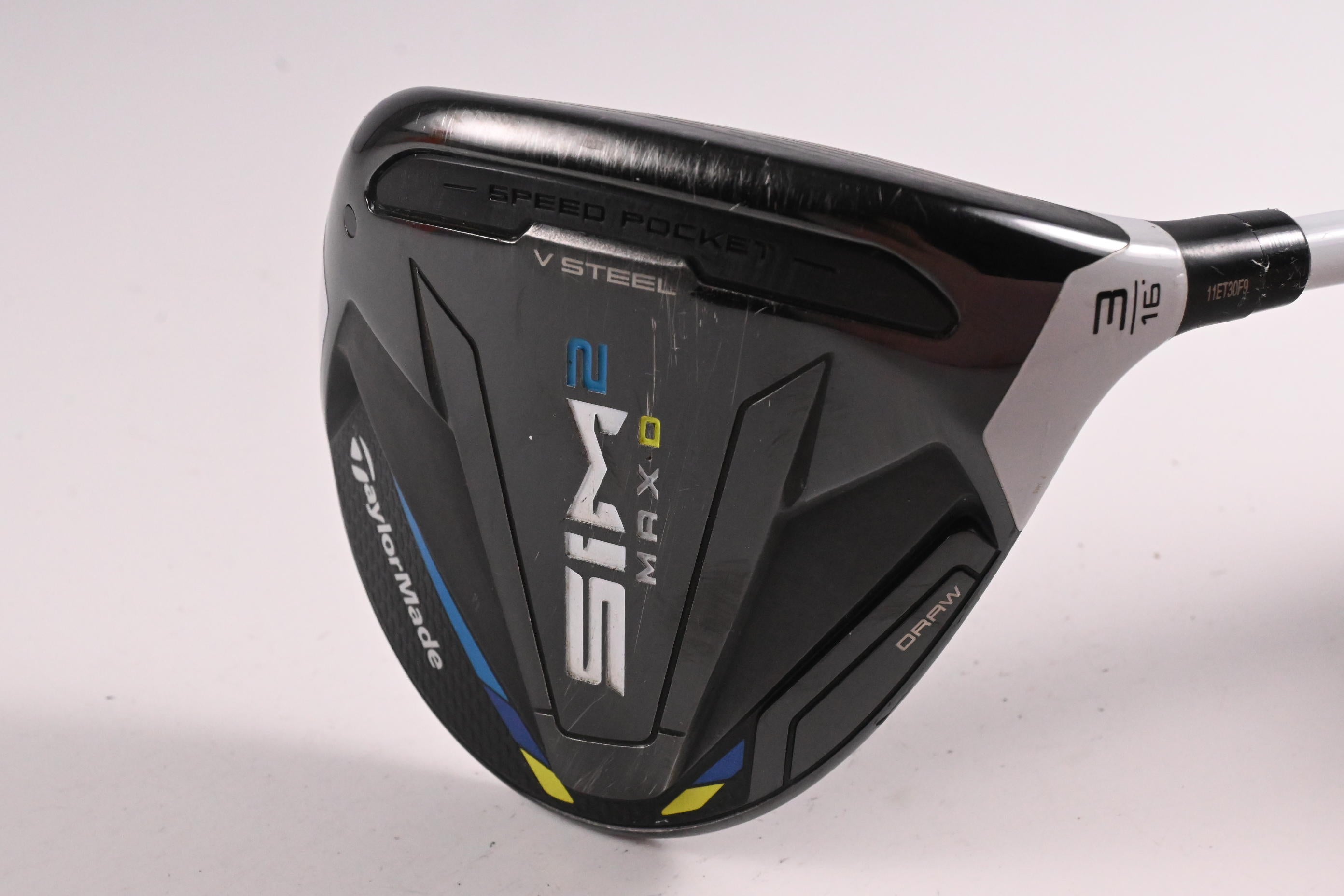 Taylormade SIM2 Max D #3 Wood / 16 Degree / Regular Flex Air Speeder 45 Shaft