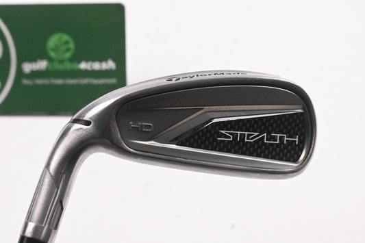 Left Hand Taylormade Stealth HD #7 Iron / 34 Degree / Regular Flex KBS Max MT 85