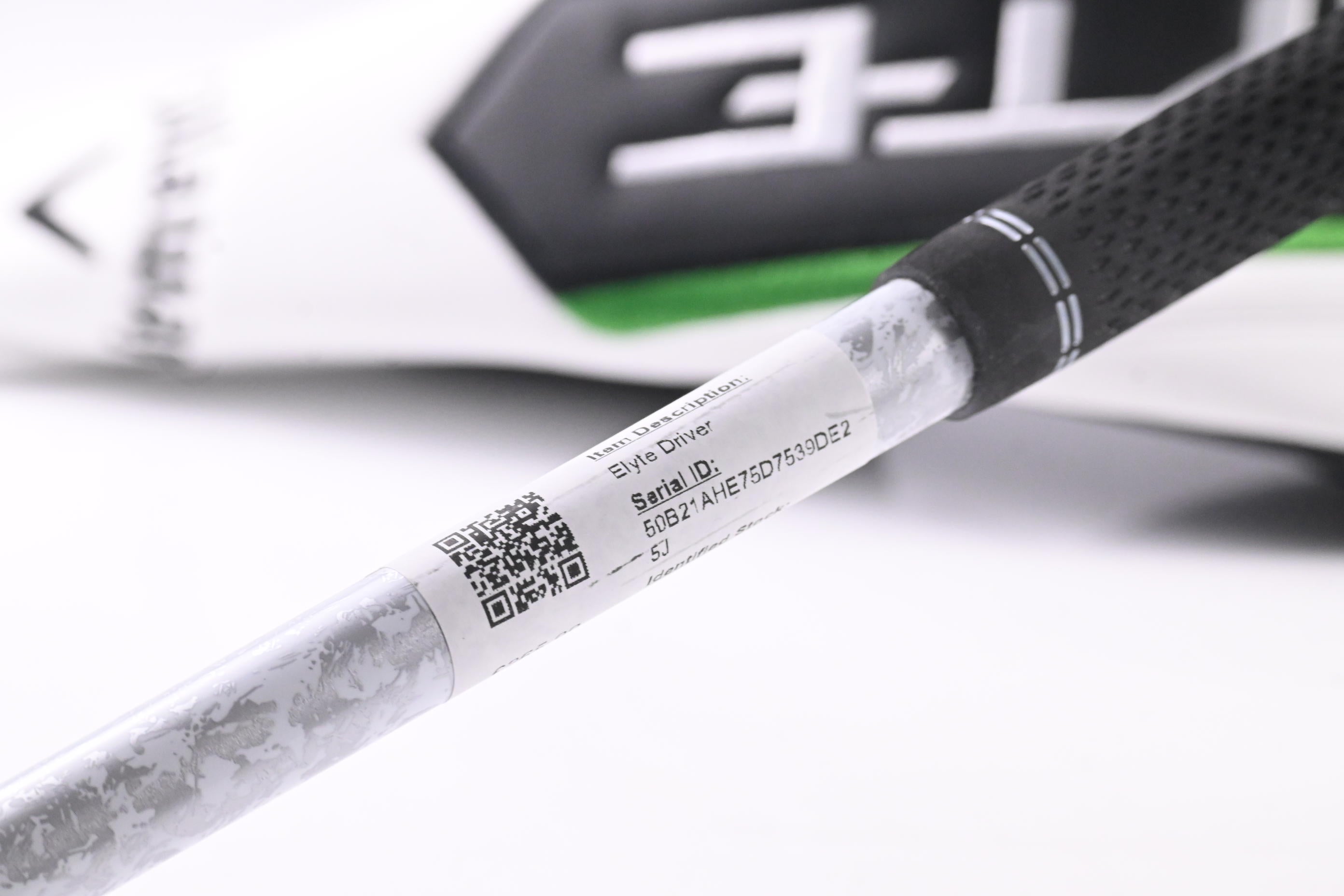 Left Hand Callaway Elyte Driver / 10.5 Degree / Stiff Flex Denali Charcoal 50